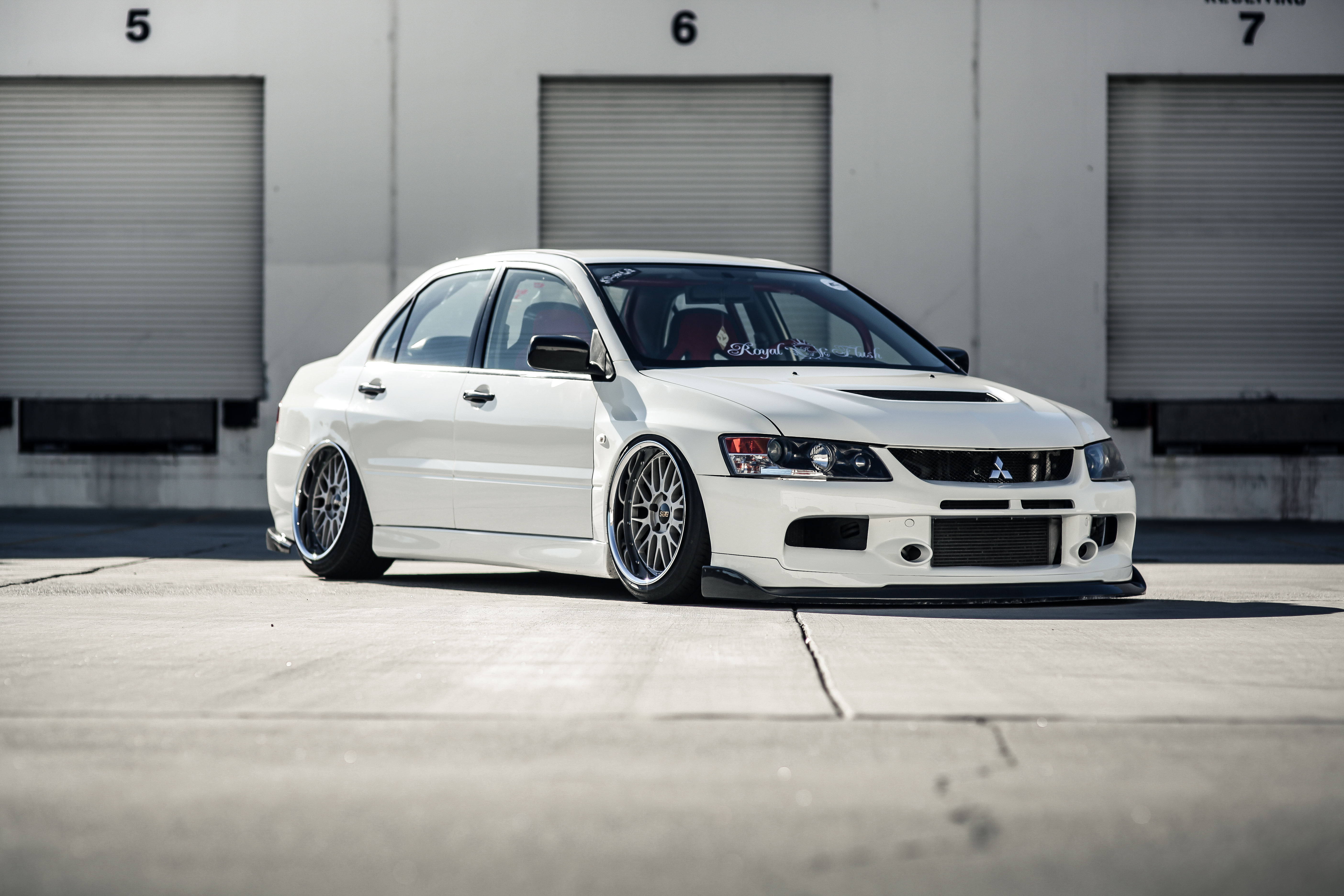 Vehicles Mitsubishi Evolution IX 4k