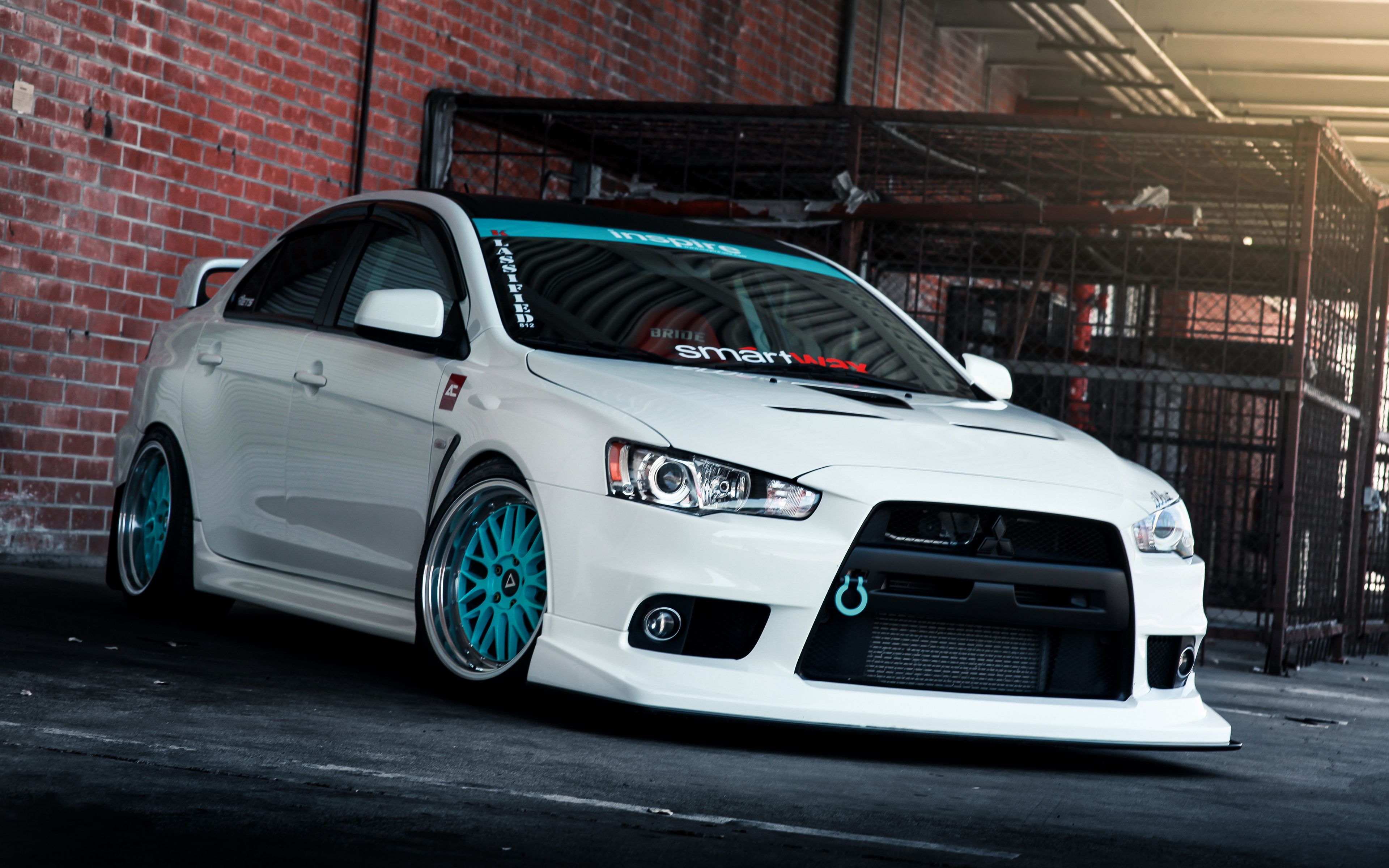 Download wallpaper 3840x2400 mitsubishi