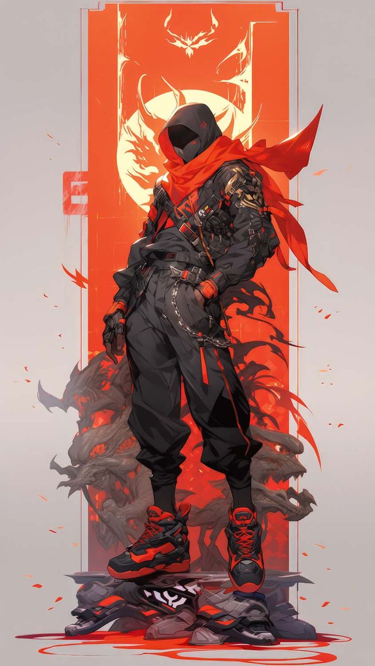 Ninja Warrior iPhone Wallpaper 4K