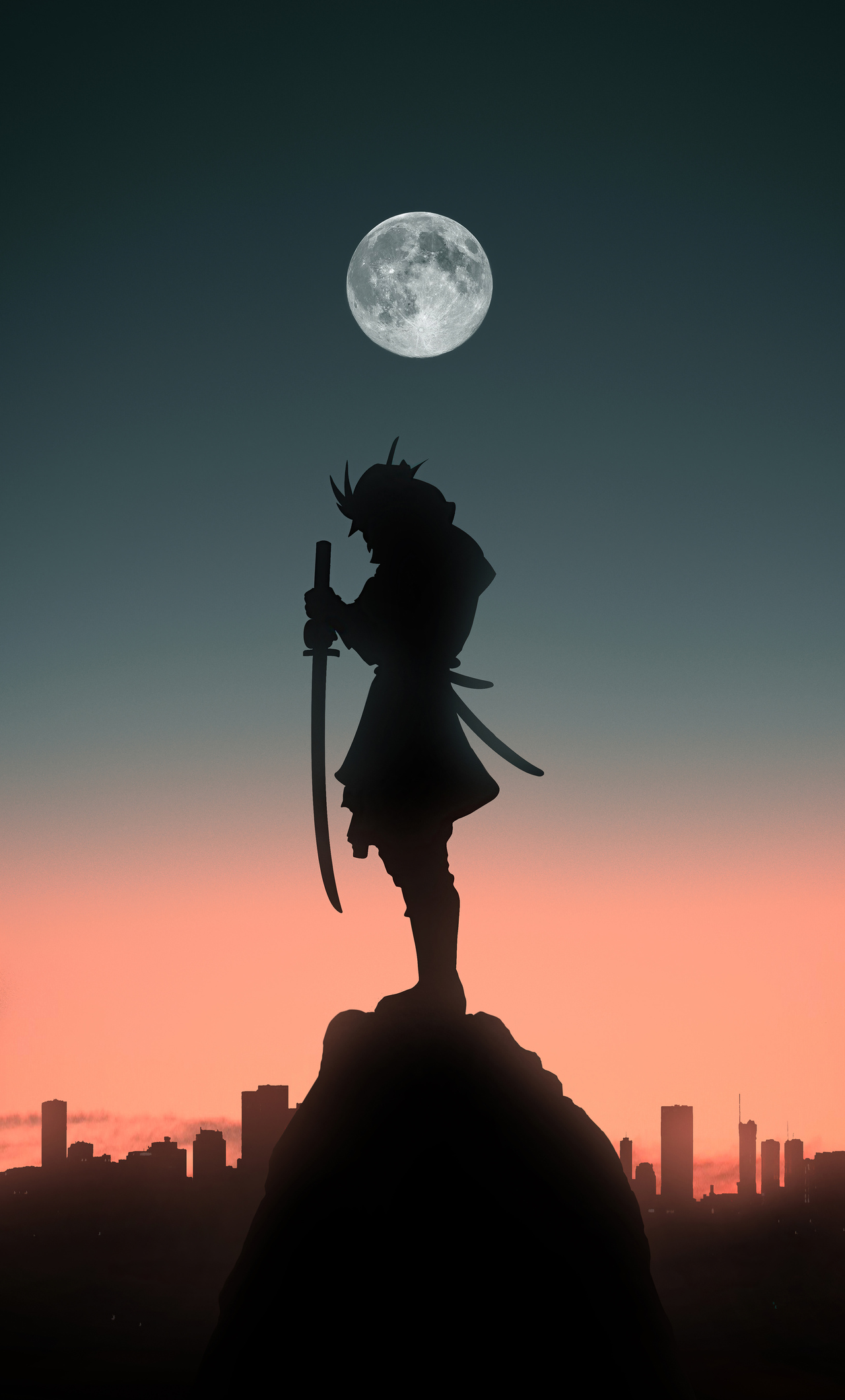 Samurai Ninja With Sword 4k