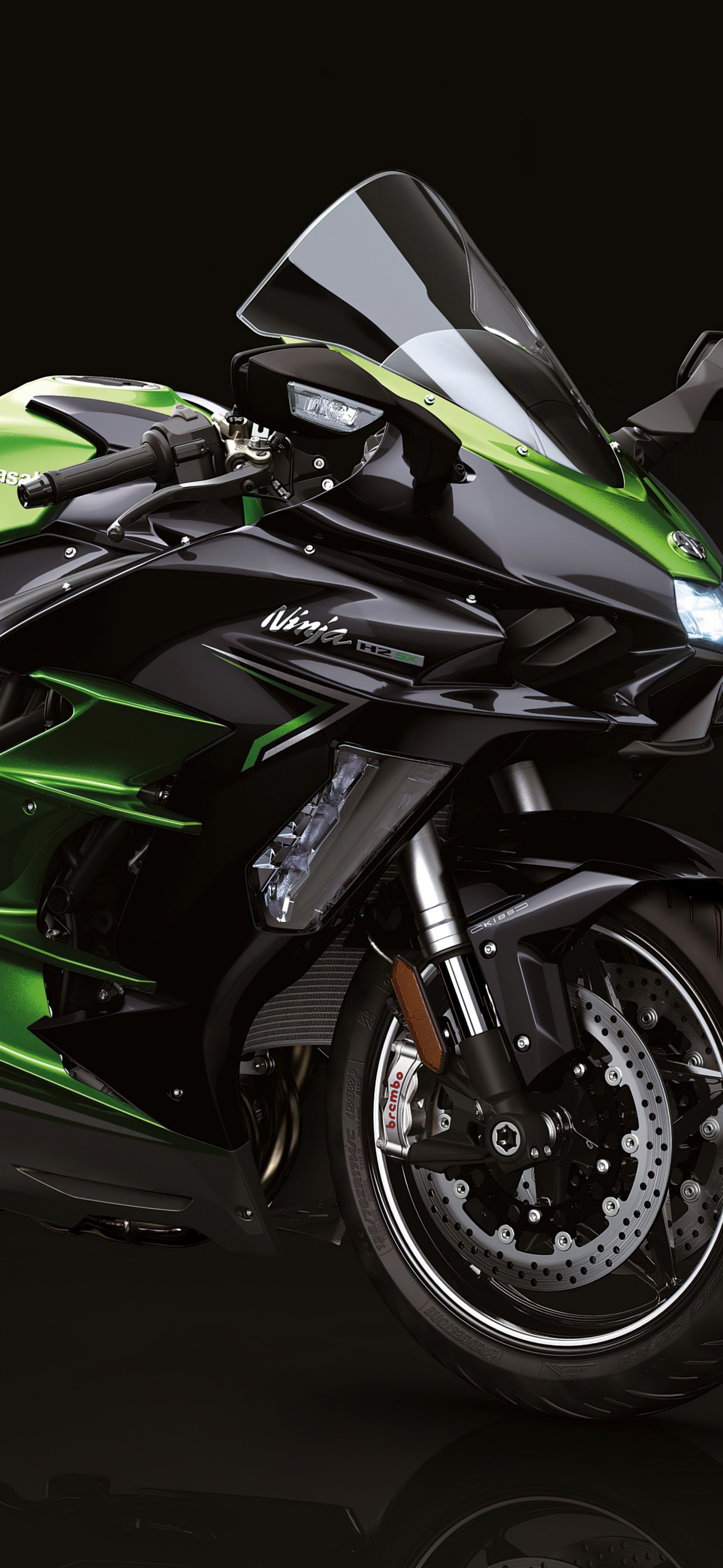 Kawasaki Ninja H2 SX Wallpaper 4K, 5K