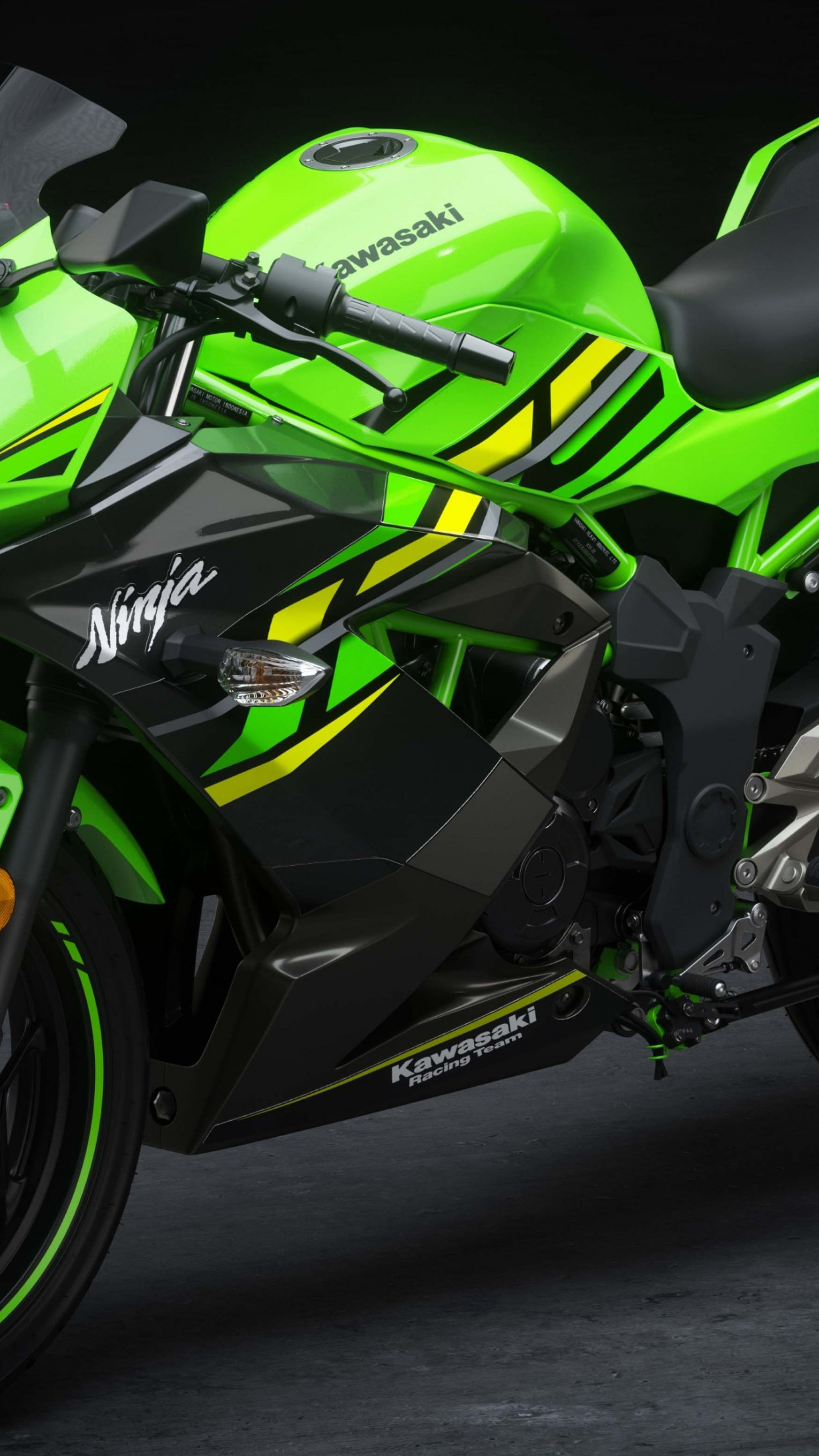 wallpaper: Kawasaki Ninja 125 1242x2208