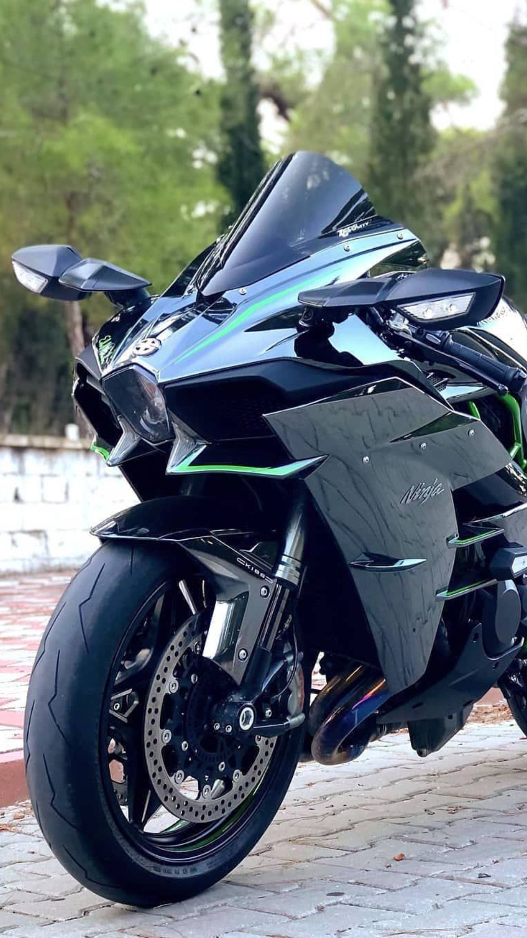 Ninja H2R iPhone Wallpaper
