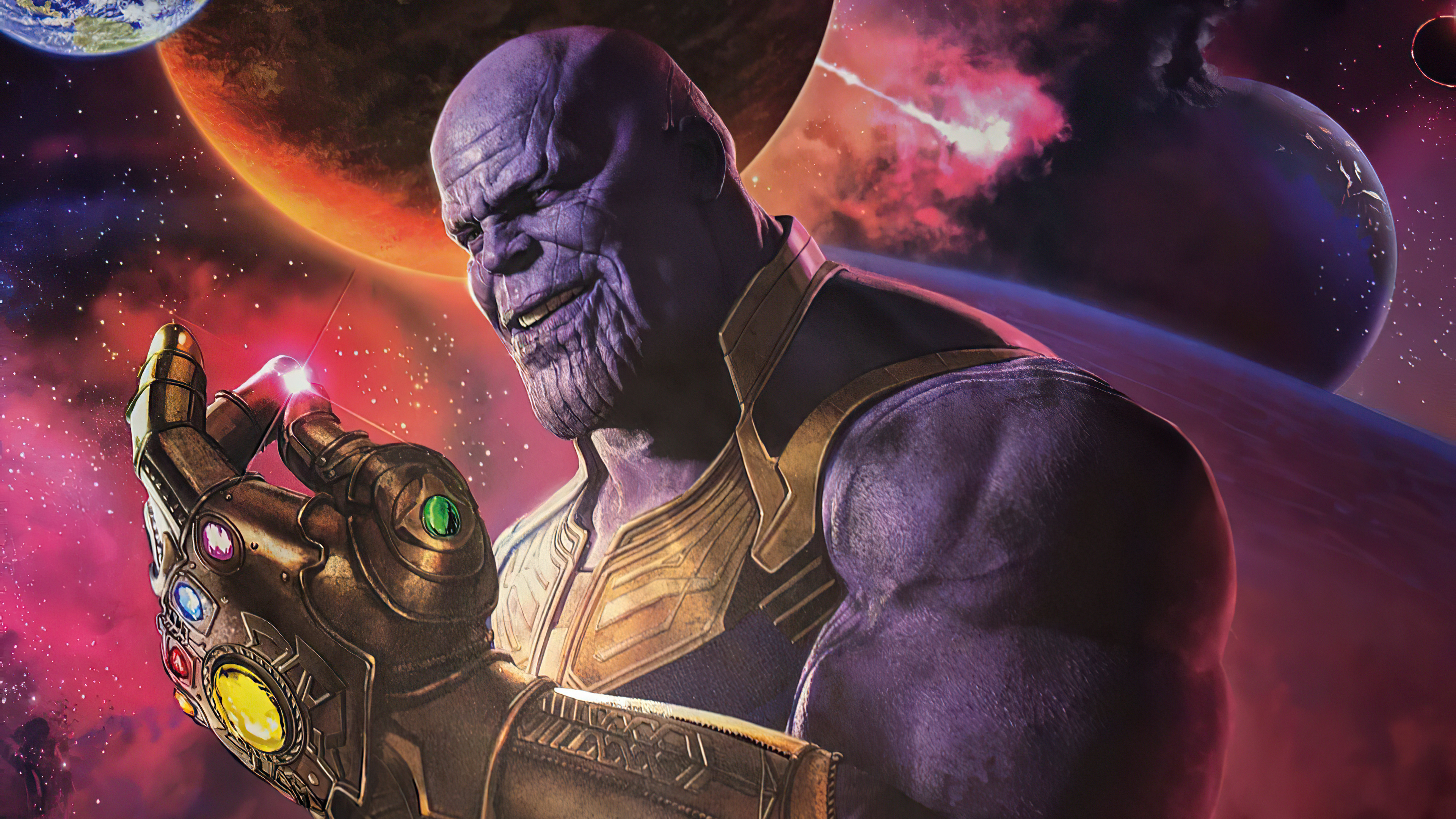 Thanos Snap 4k Wallpaper, HD Superheroes