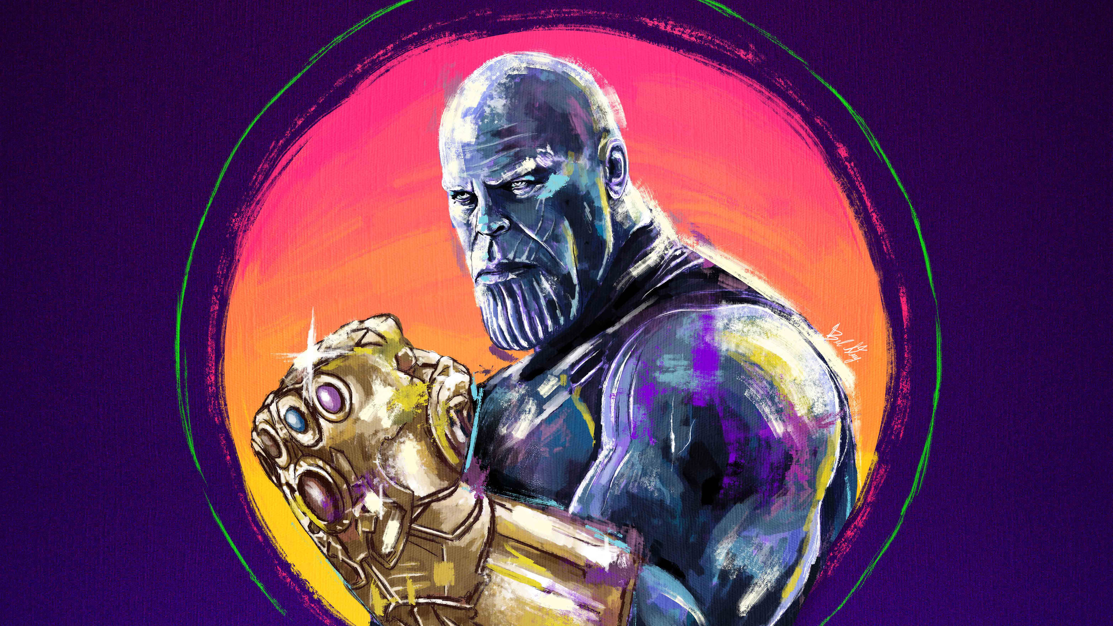 Comics Thanos 4k Ultra HD Wallpaper
