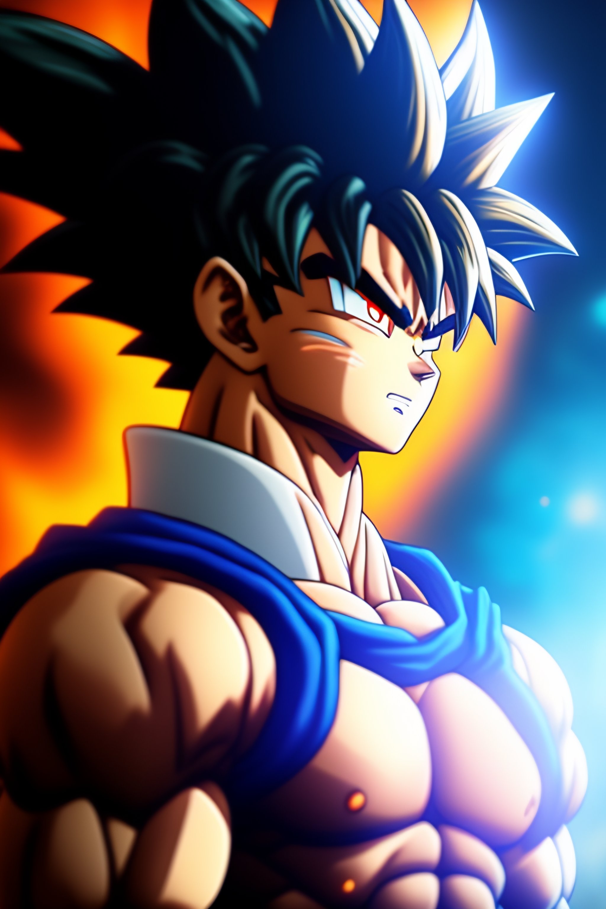 Perfect wallpaper of son Goku