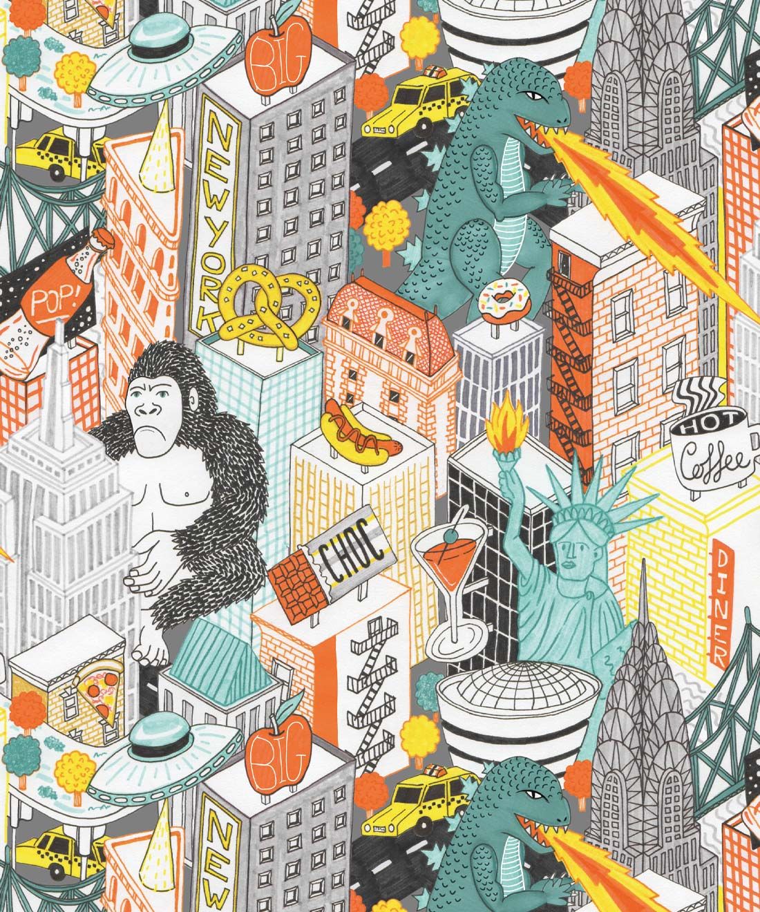 New York City Wallpaper • Fun, Cheeky