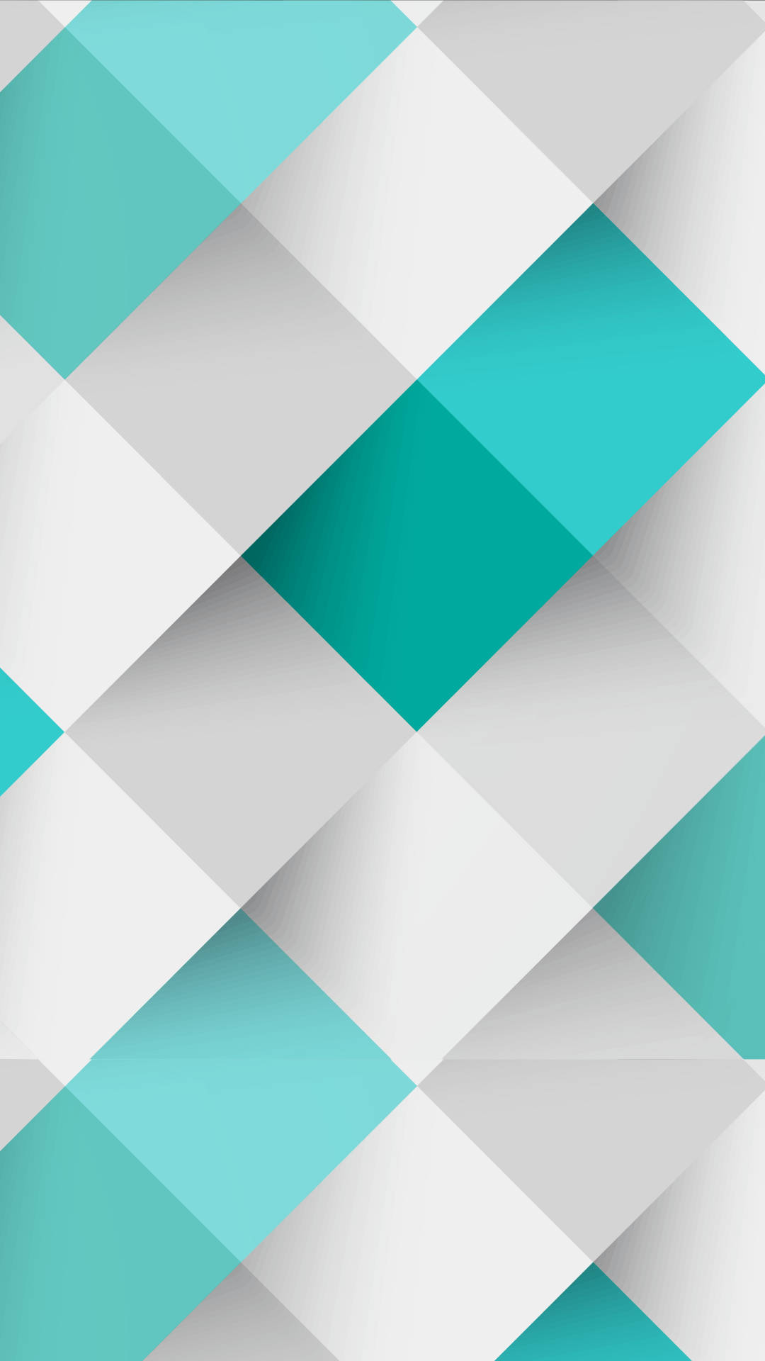 Download Turquoise White Tiles 3D