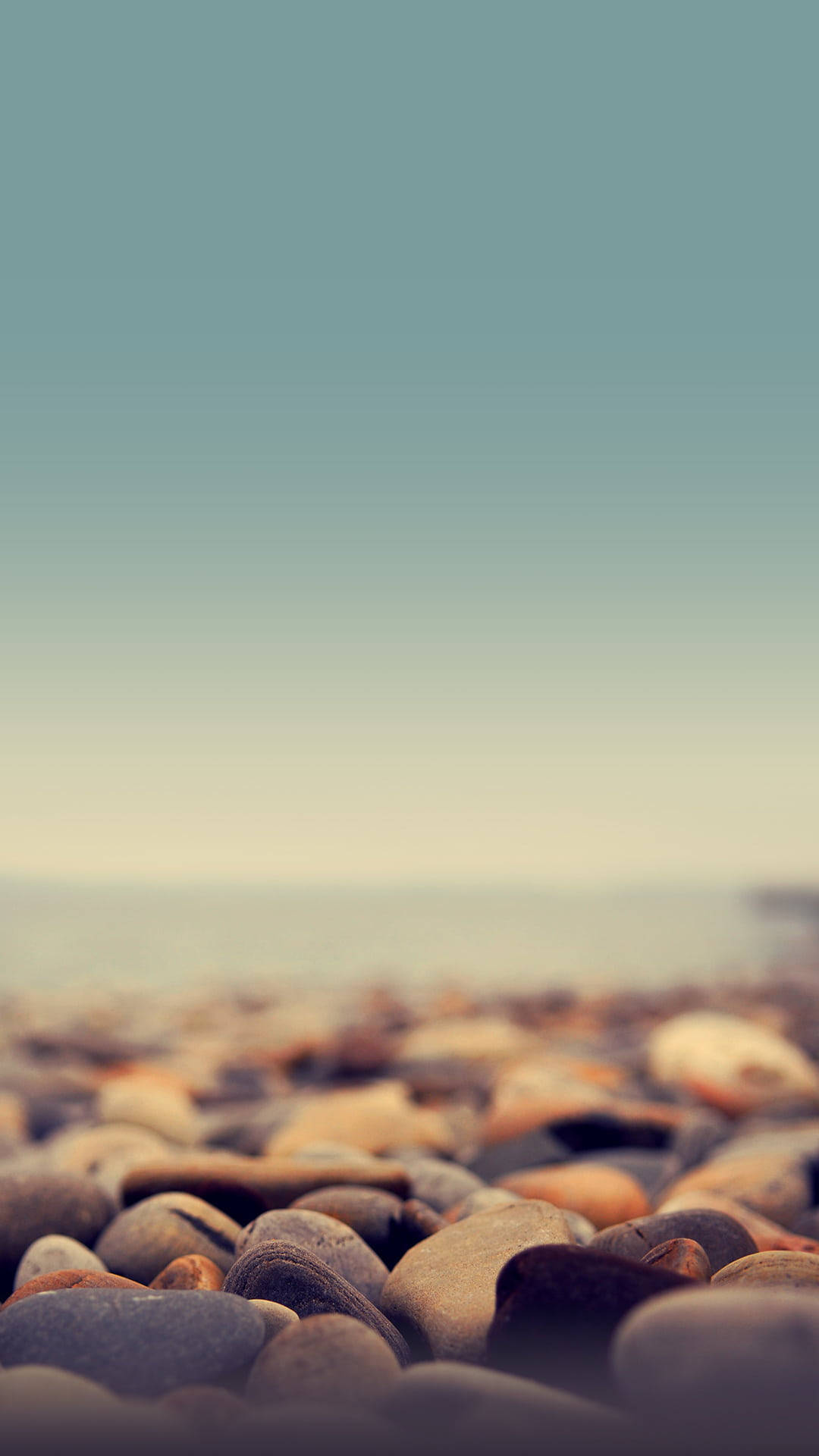 Download iPhone 7 Beach Rocks Wallpaper