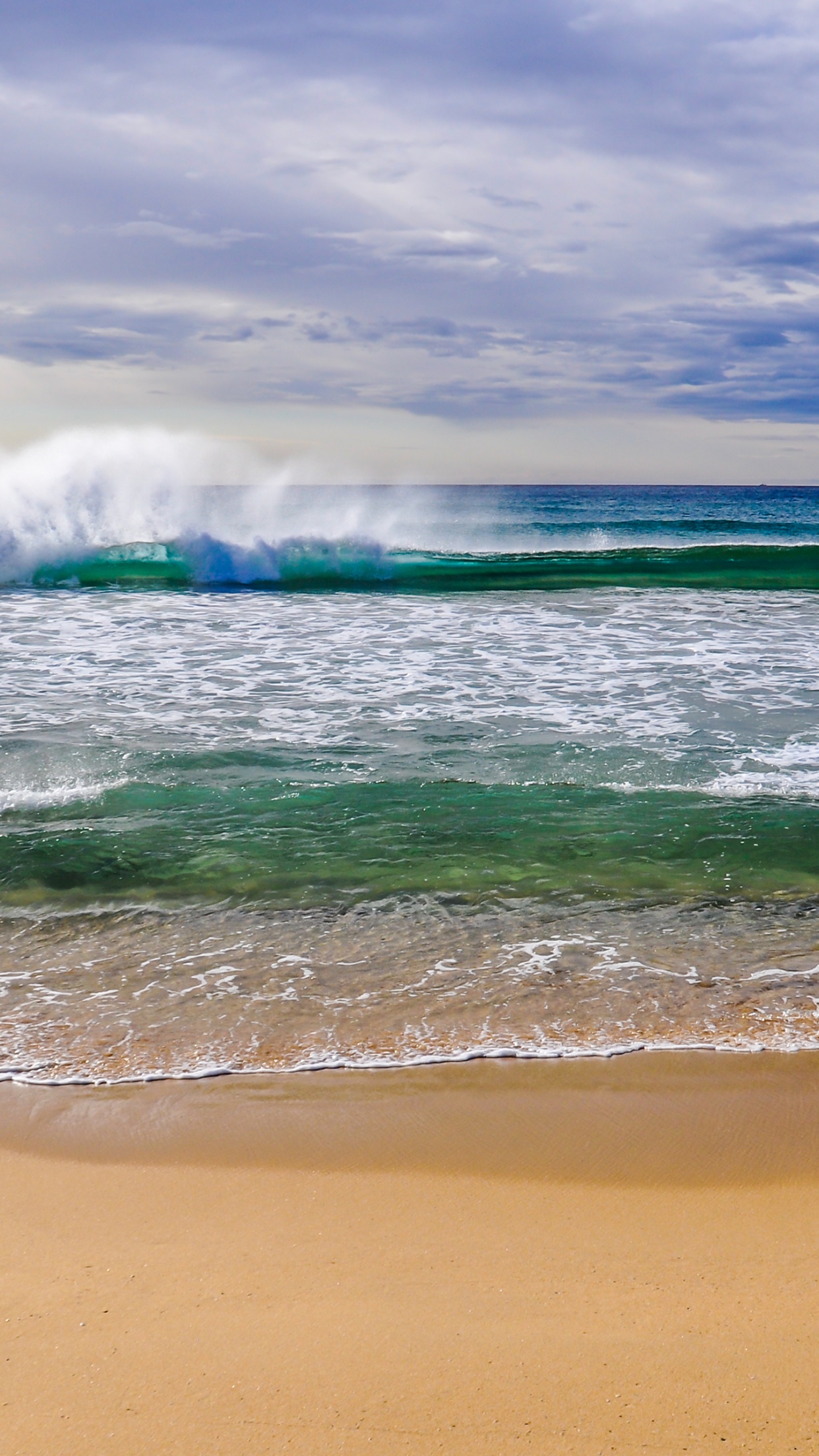 Crashing Waves Wallpaper 4K, Ocean