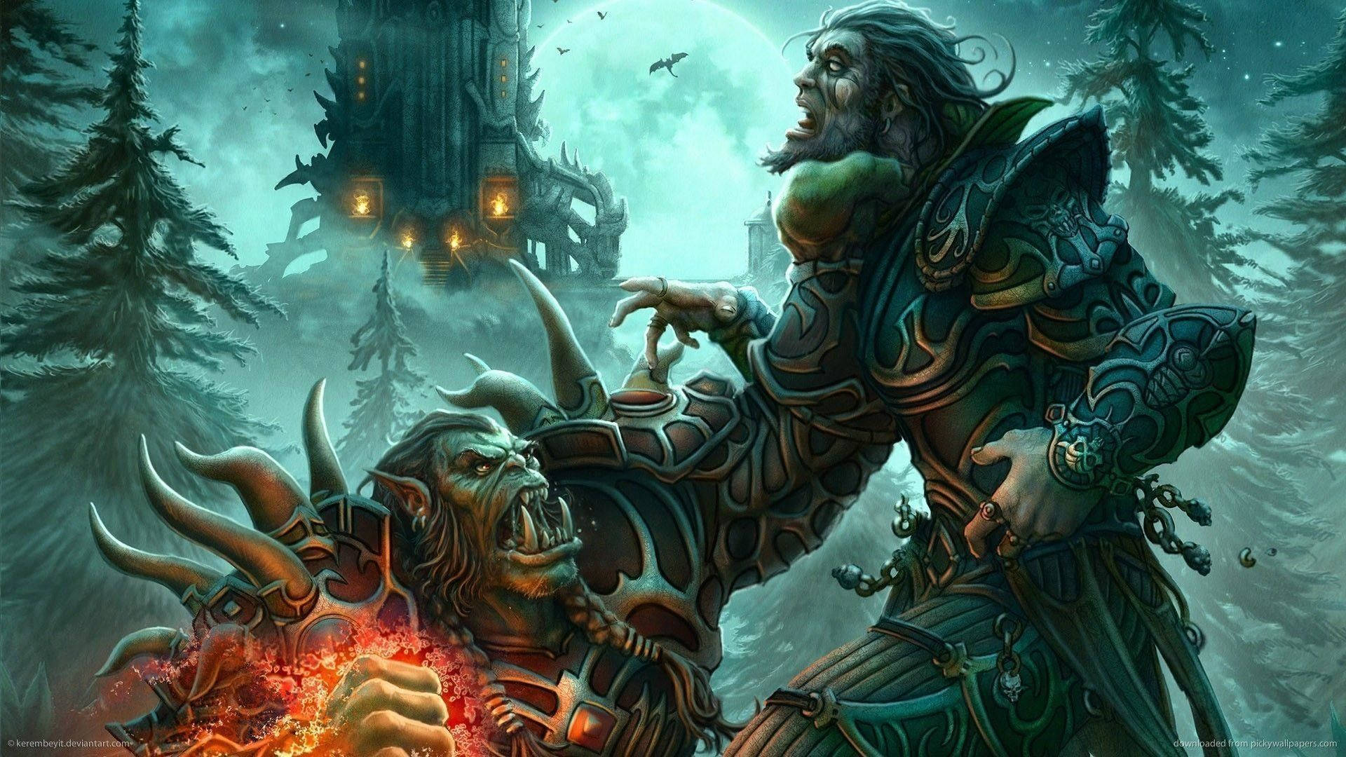 Download free Wow Orc Choking A Person