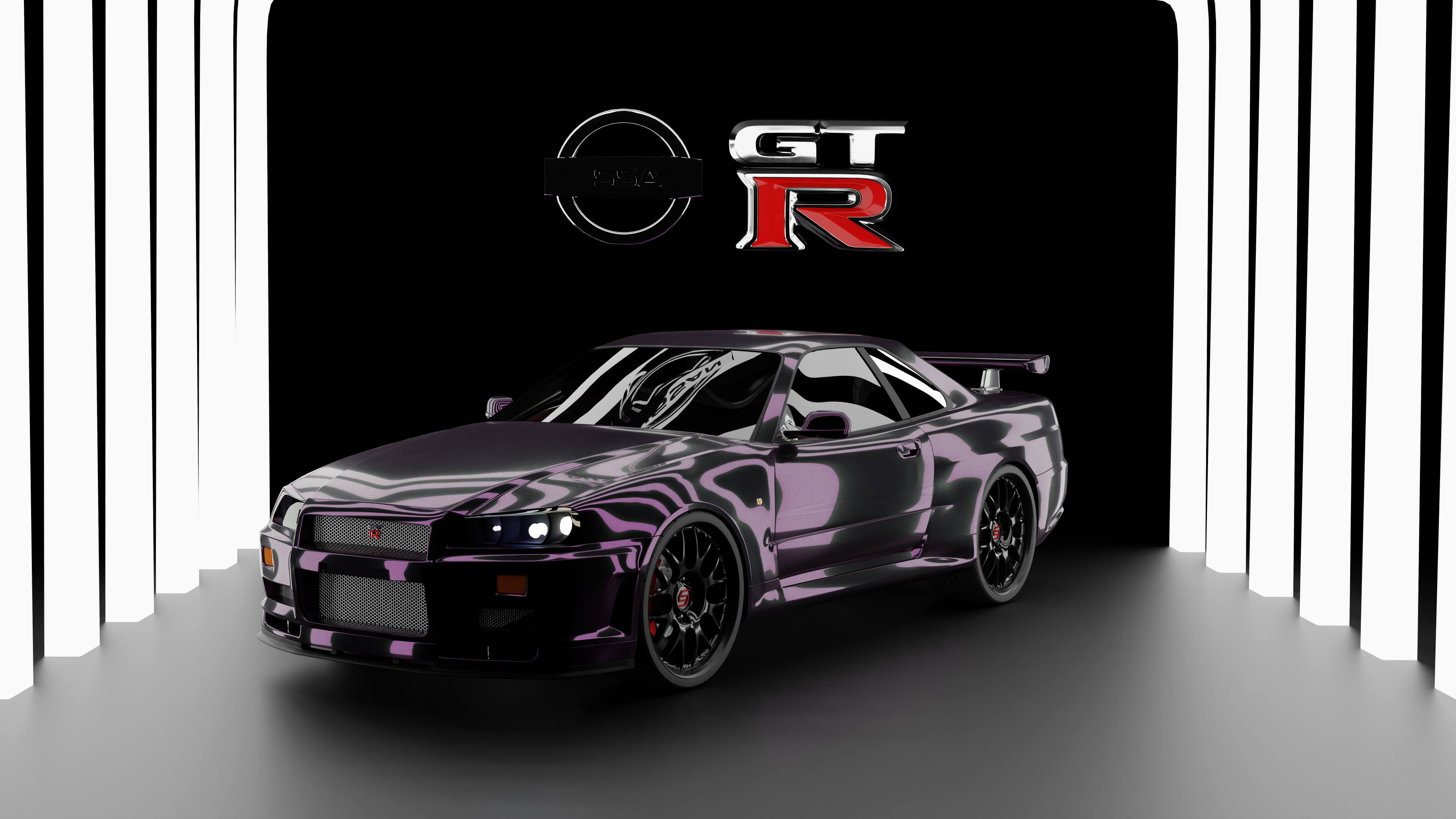 Nissan Skyline Gt R 34 Midnight Purple
