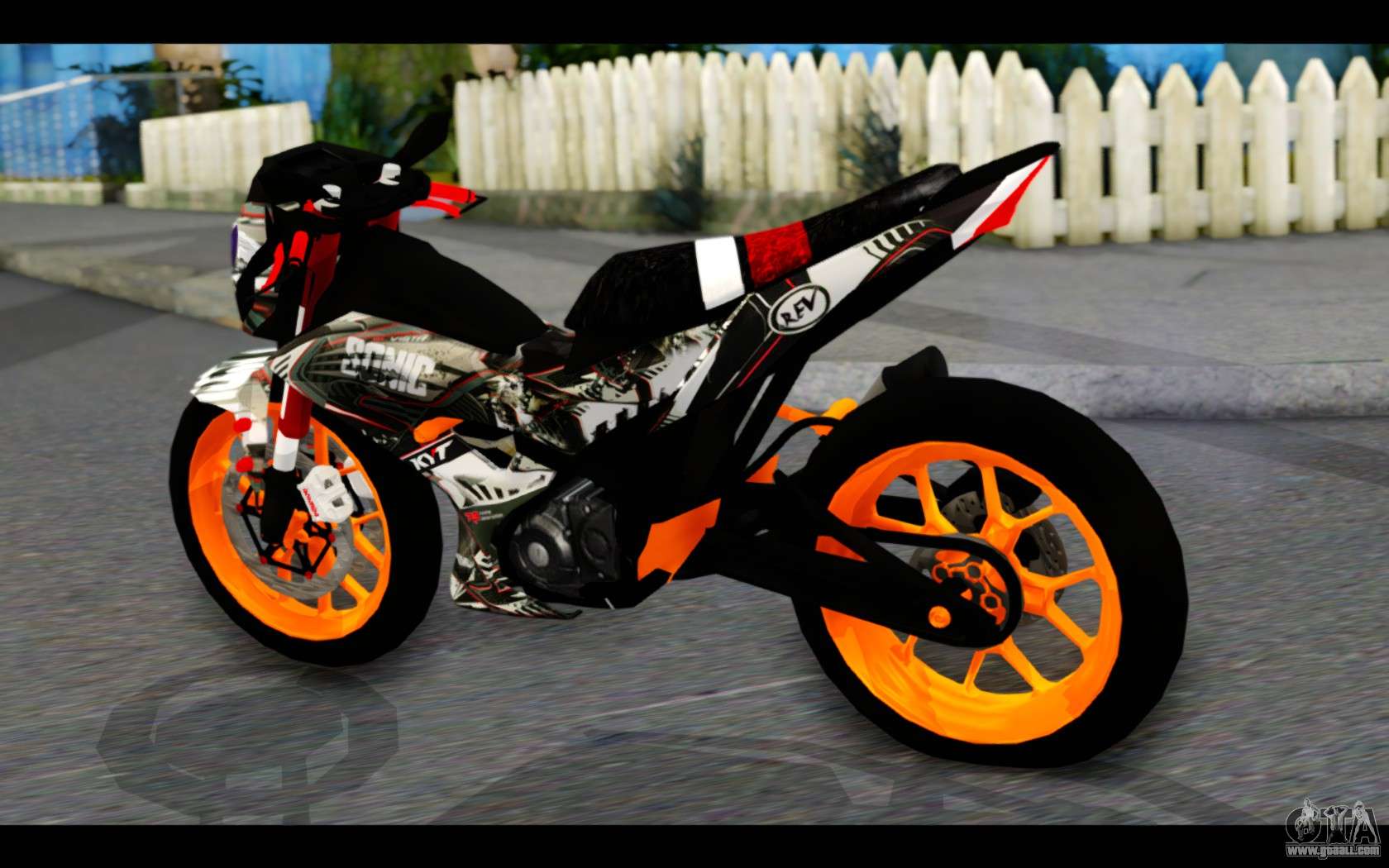 Honda Sonic 150R Custom for GTA San Andreas