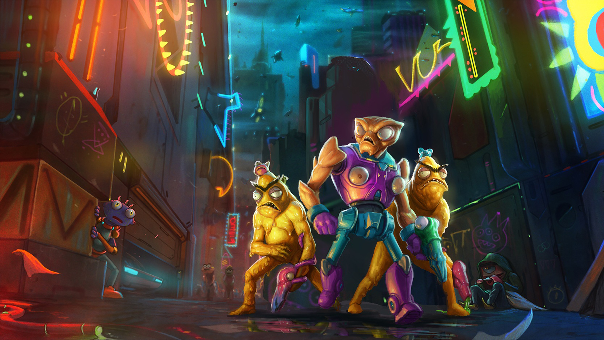 Video Game High on Life HD Wallpaper