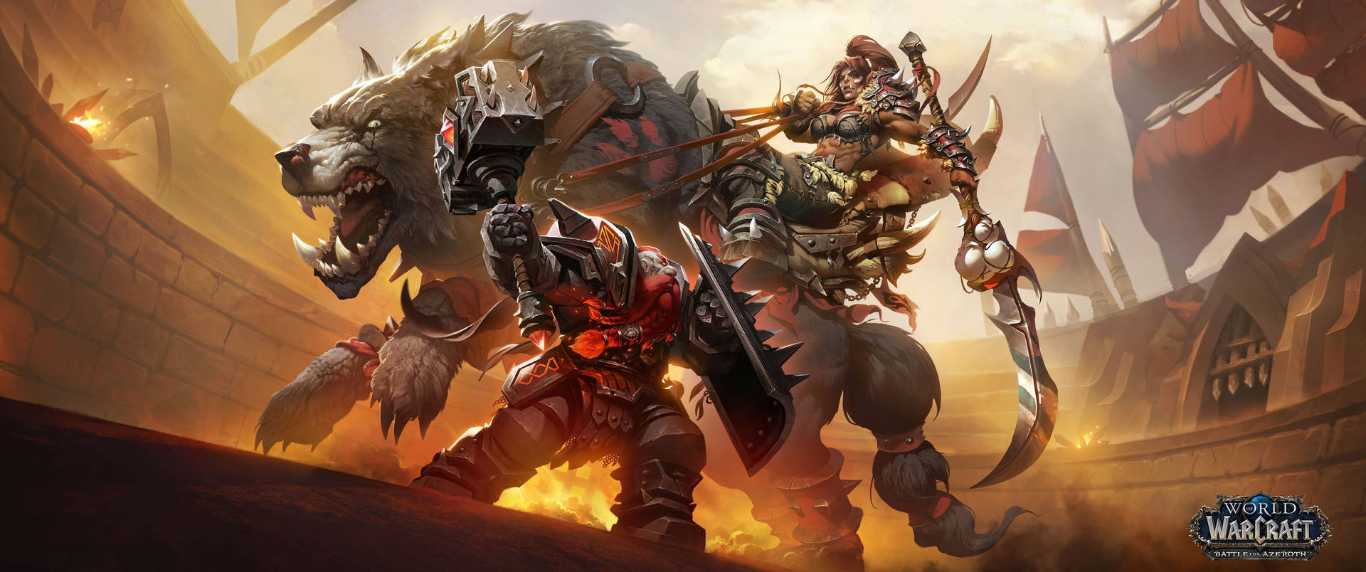 Download free Wow Dwarf Versus Orc