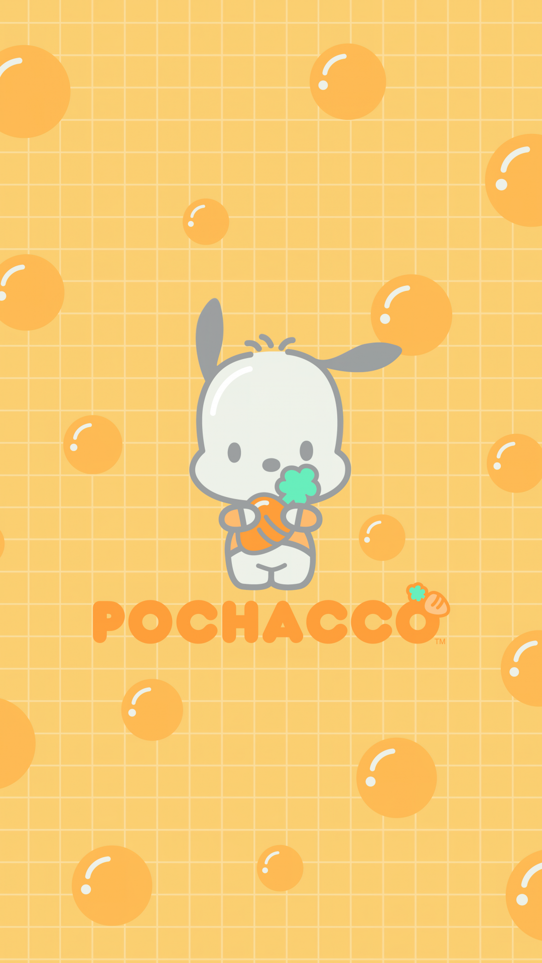 Pochacco 4K Wallpaper for iPhone