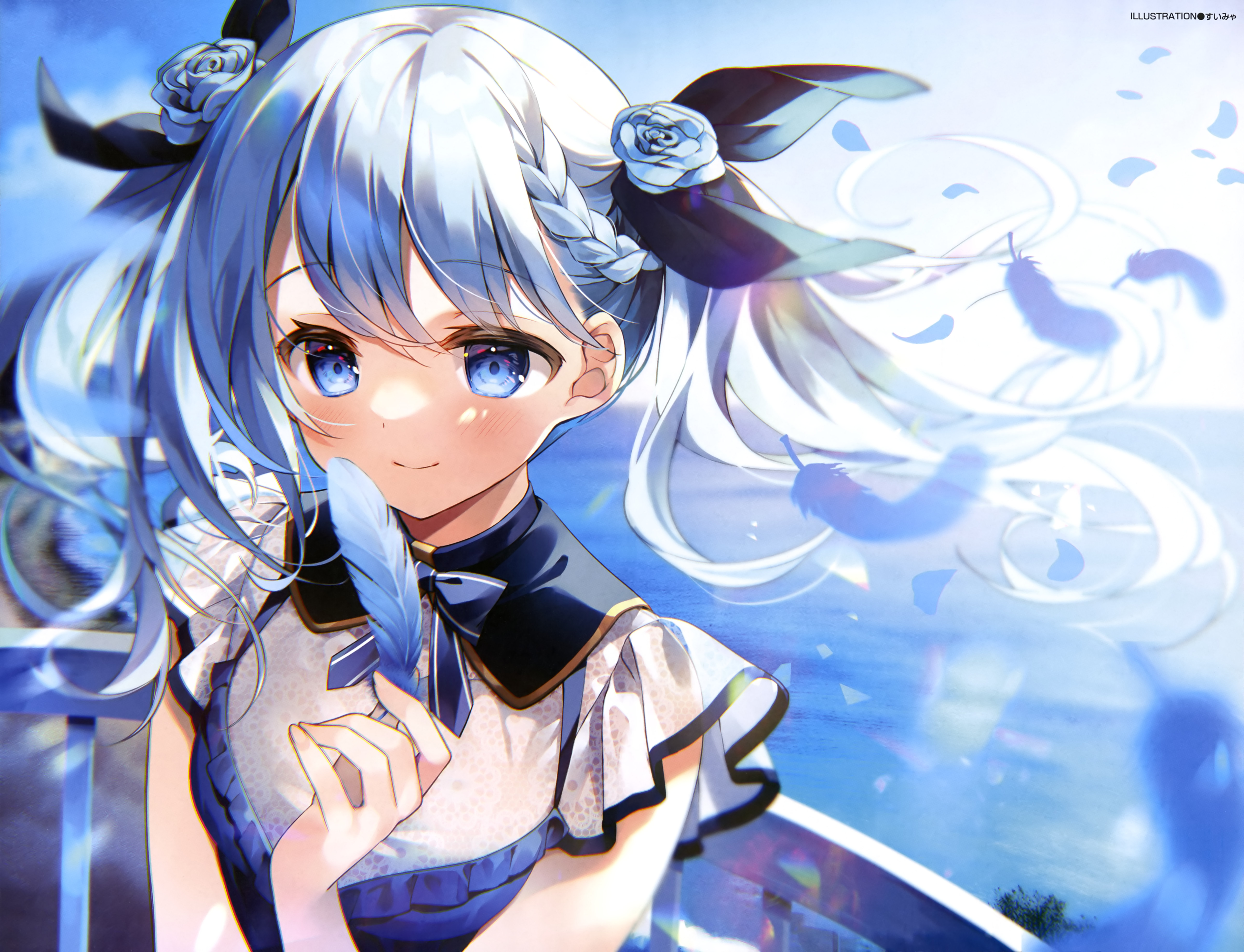 Download Blue Eyes Anime Girl Anime