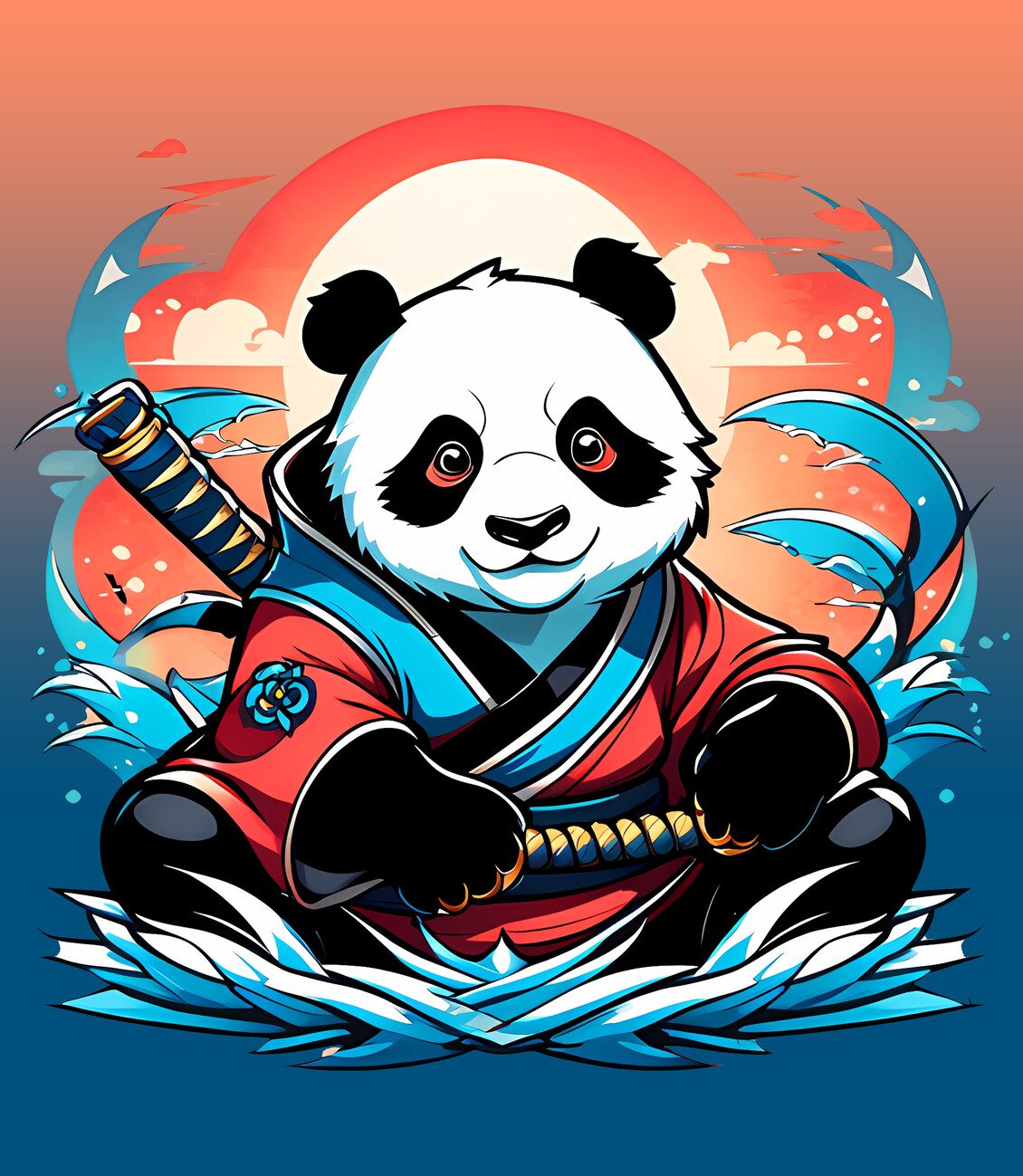 Panda Ninja. Abposters