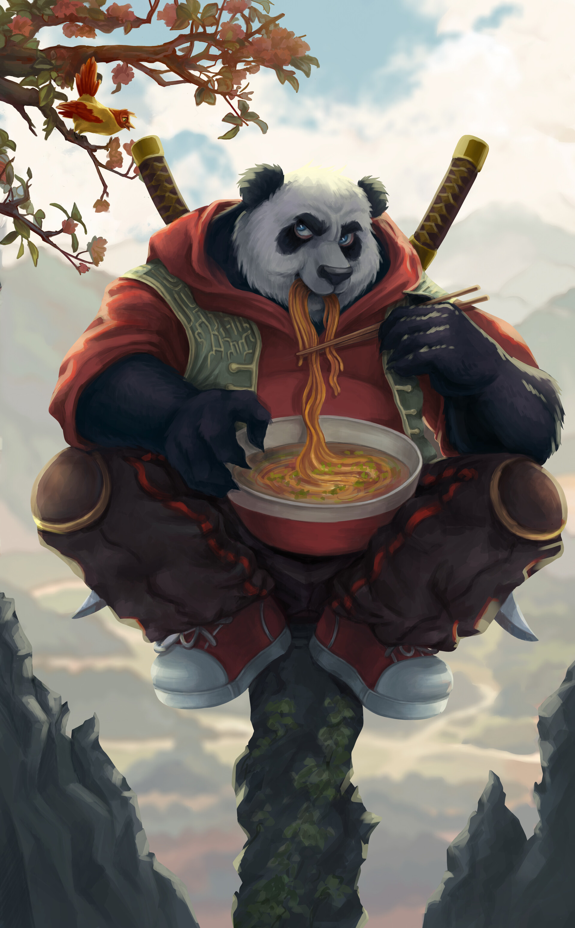 Hungry Panda Ninja