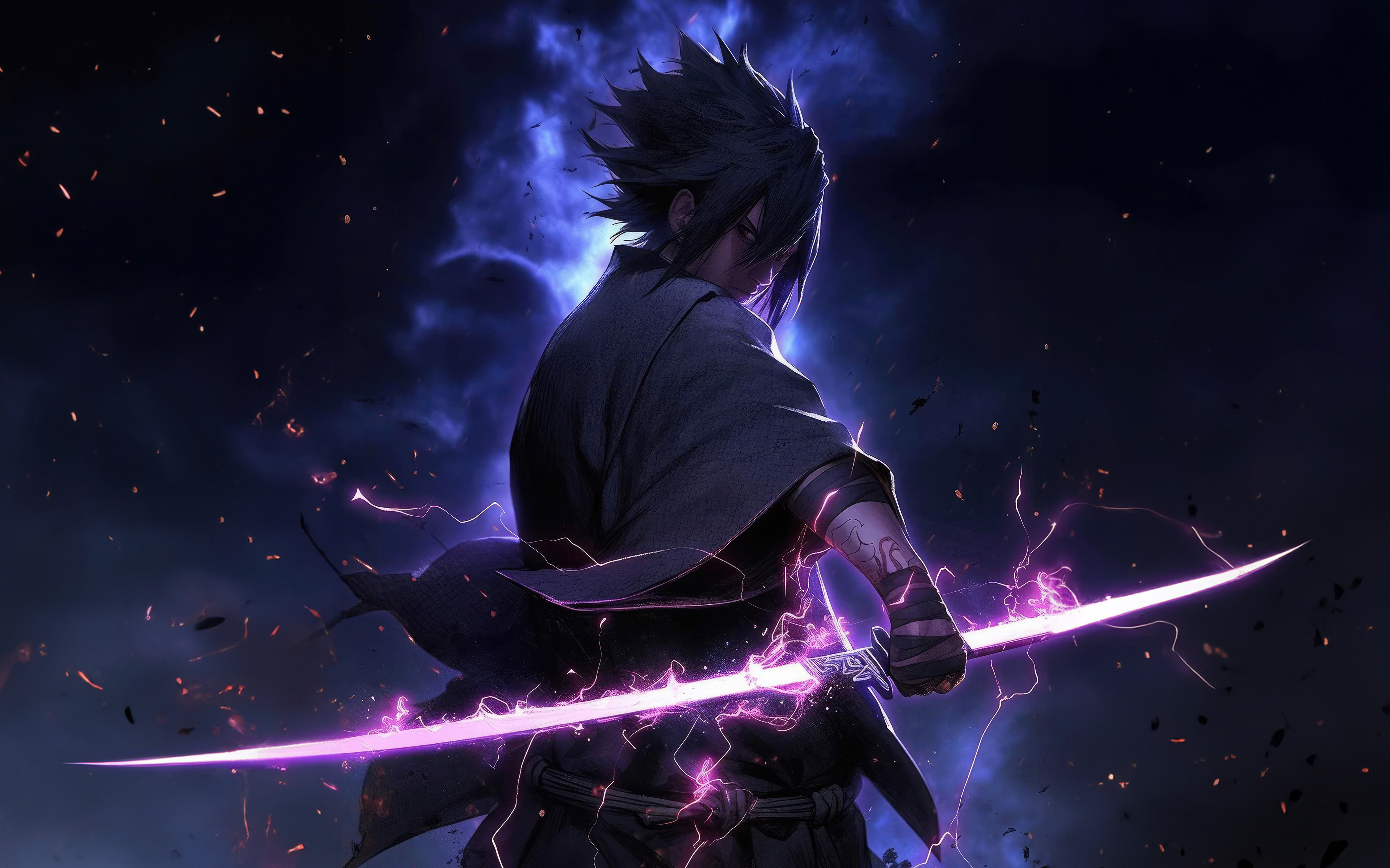 Sasuke Uchiha 4K , HD 4k