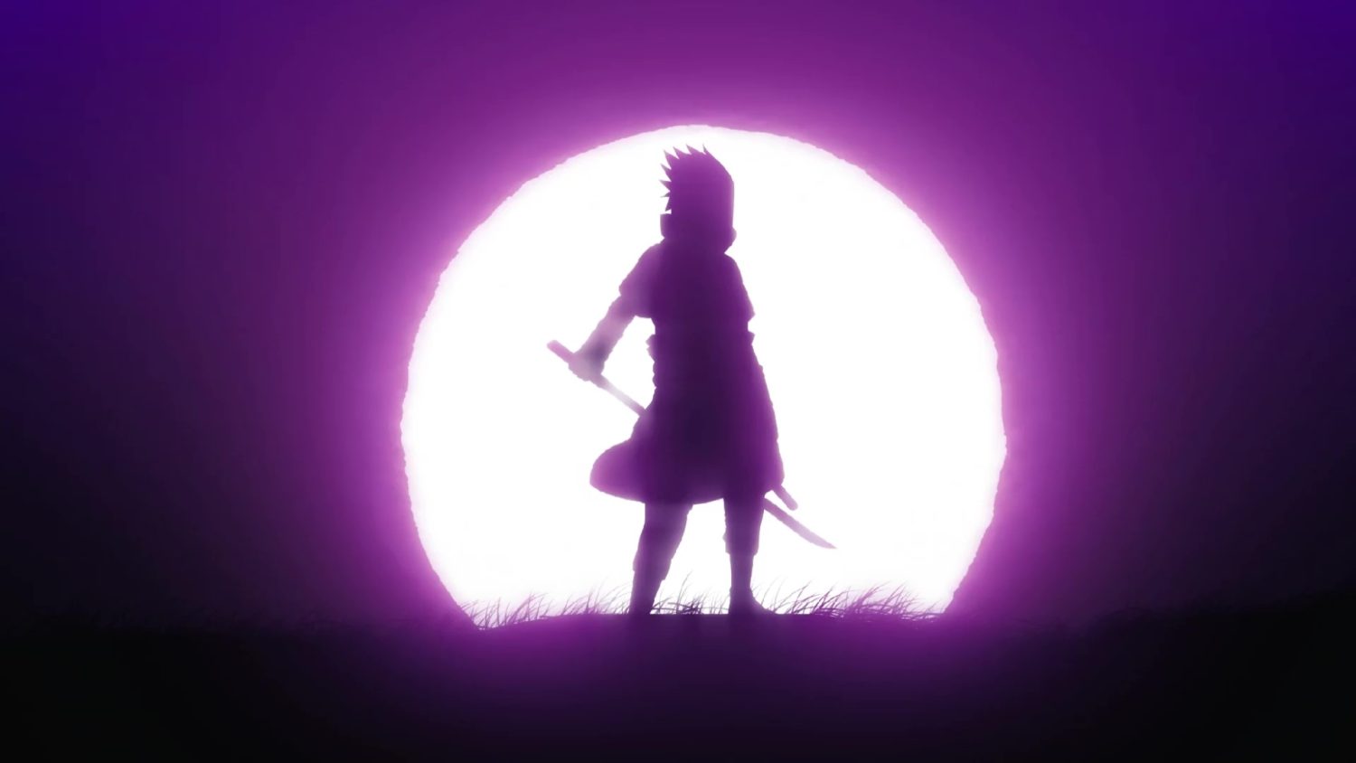 Sasuke Uchiha Silhouette Live Wallpaper