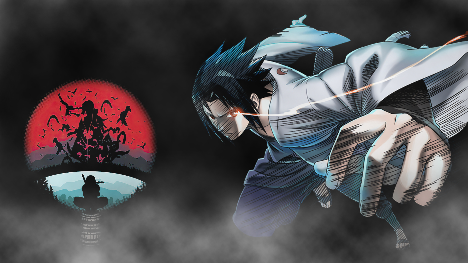 Anime, Naruto, Sasuke Uchiha, Uchiha