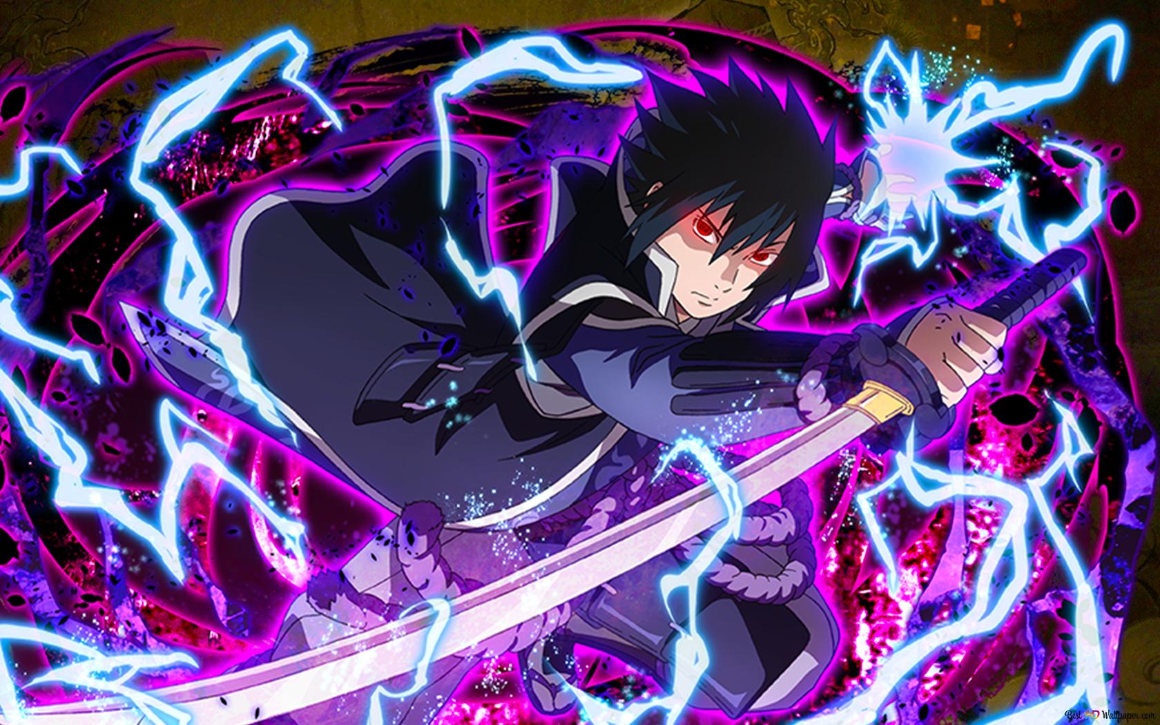 Sasuke Uchiha Lightning Blade