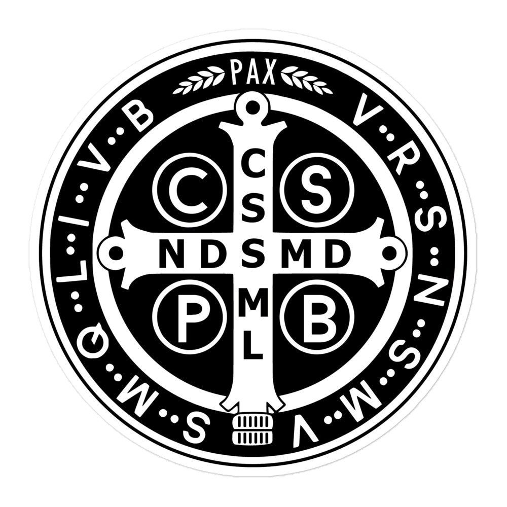 Saint Benedict Medal Catholic Sticker