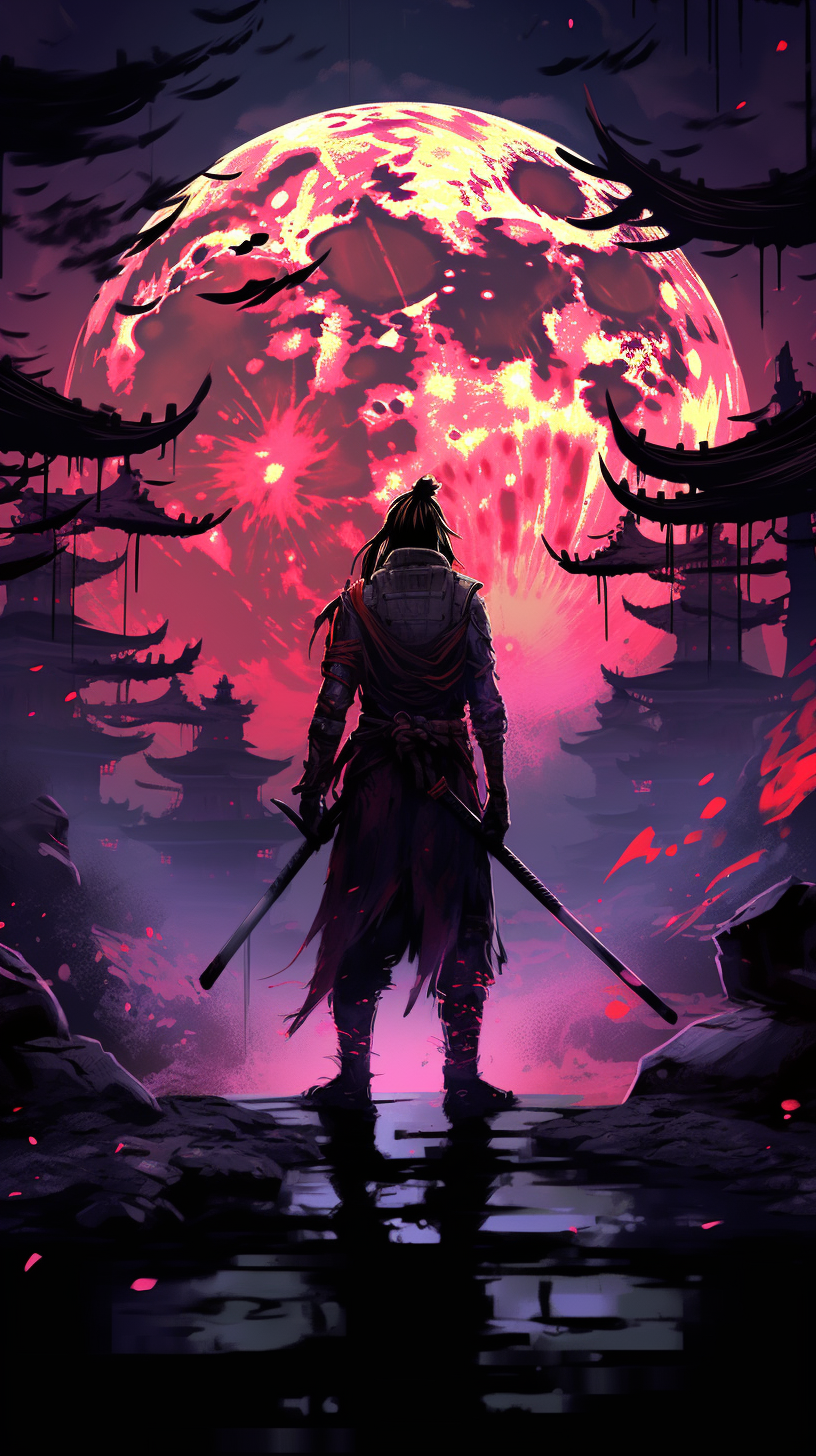 Samurai Themed Anime Wallpaper