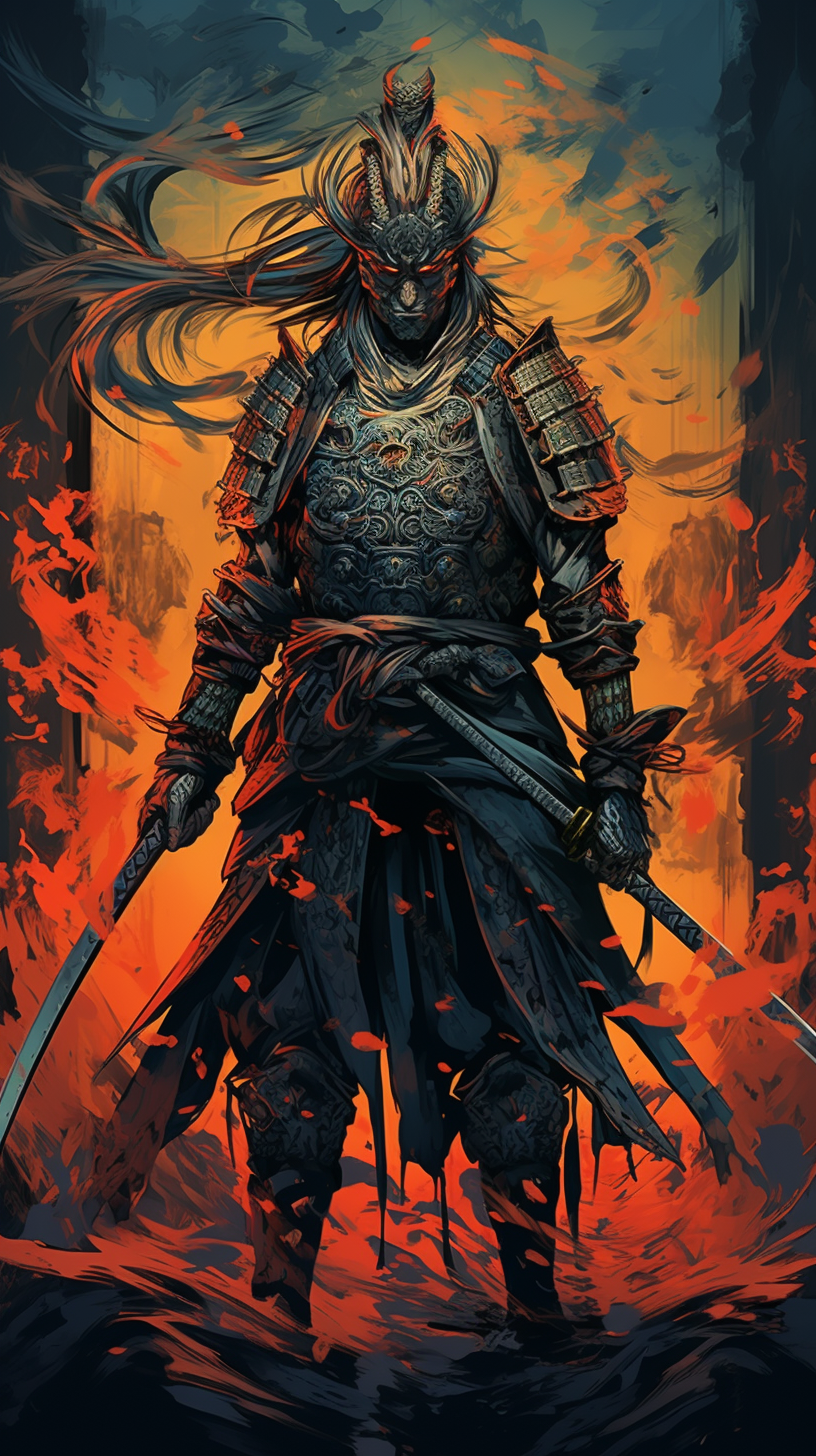 Gleaming Swords Anime Art Wallpaper