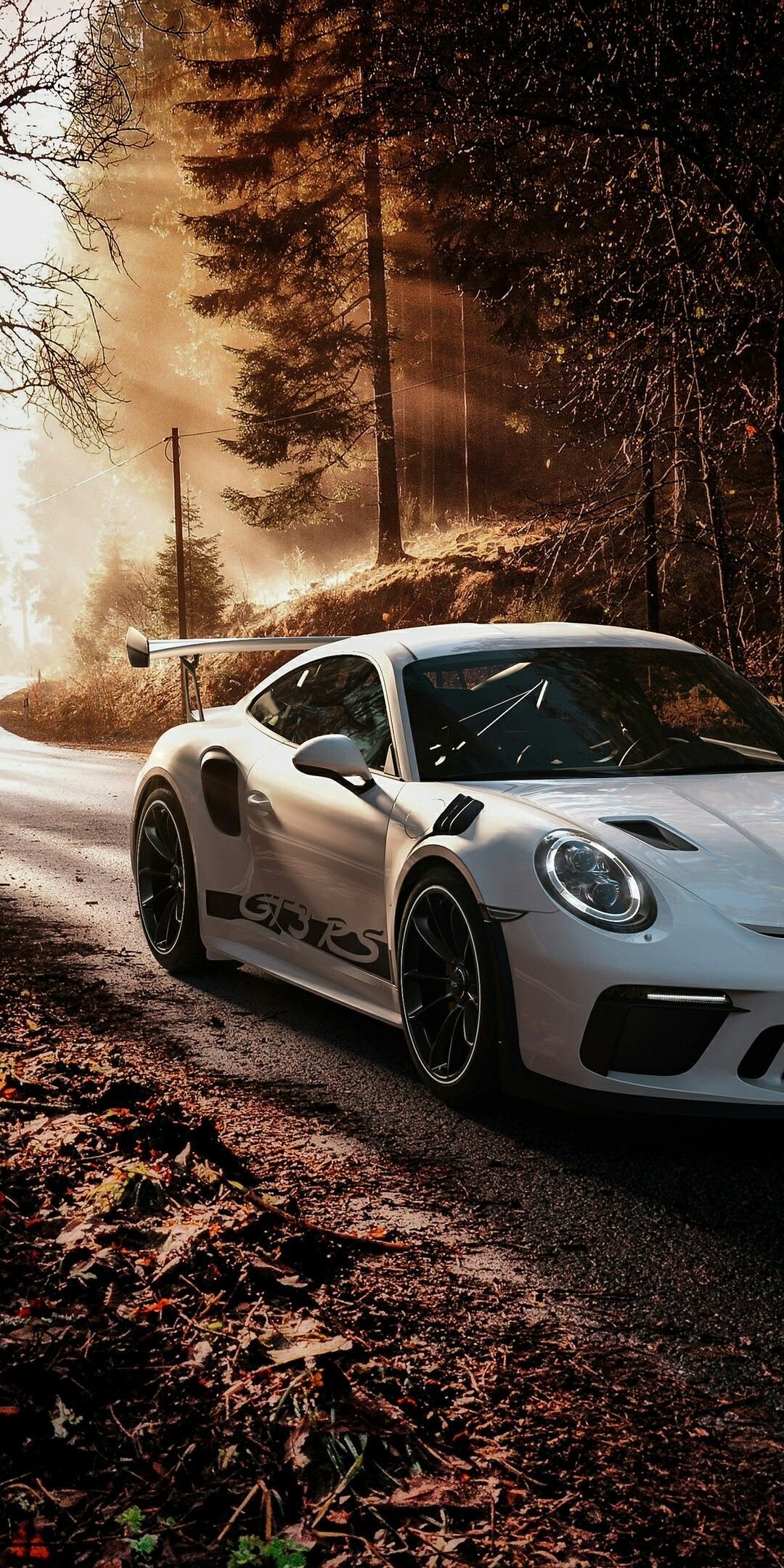 White porsche car Wallpaper Download
