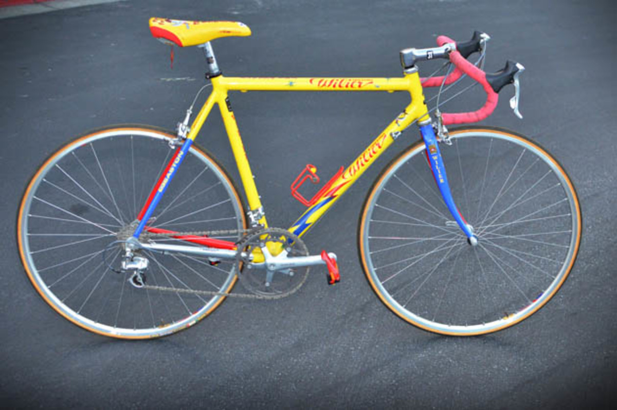 Marco Pantani's 1997 Wilier Race Bike