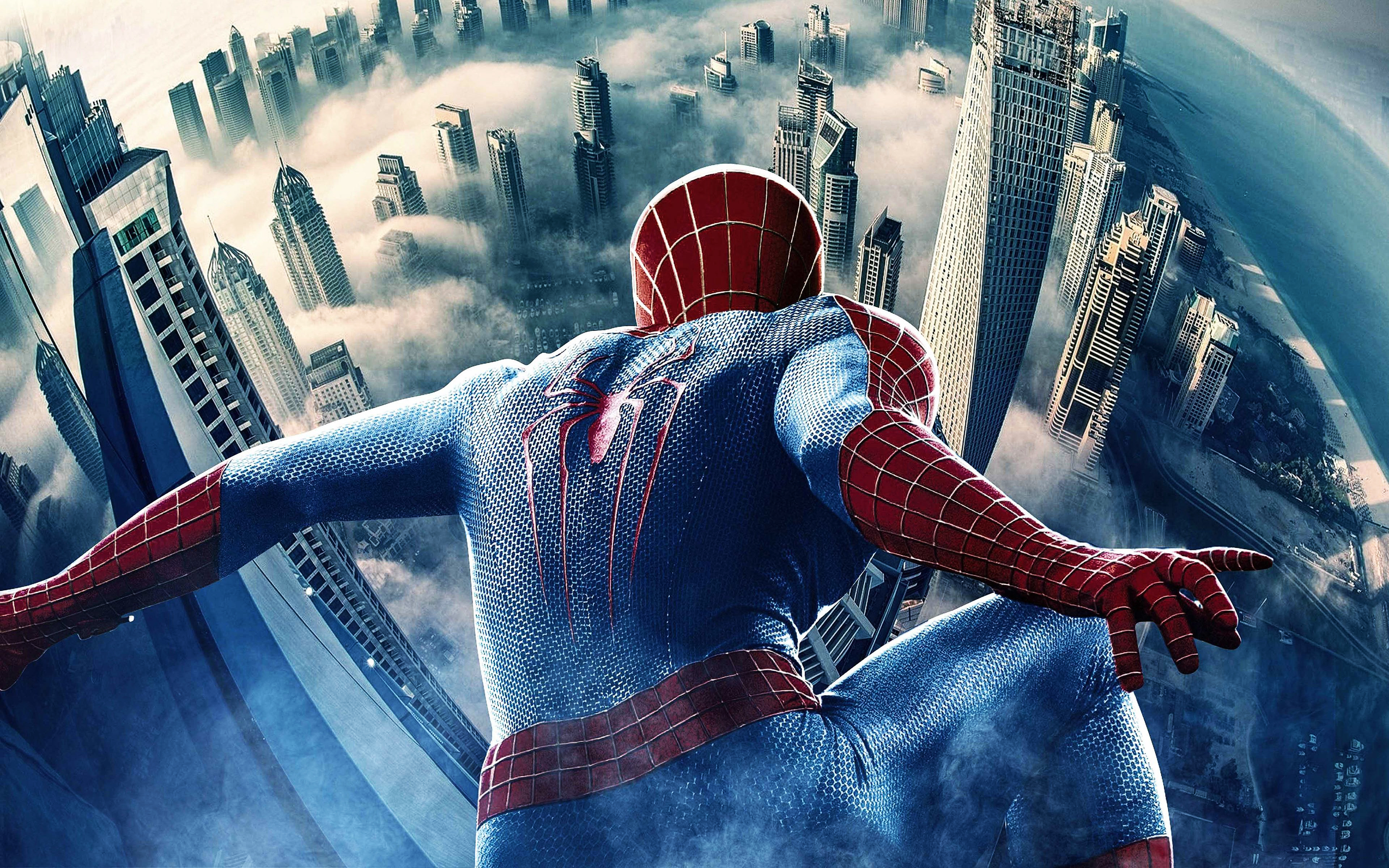 Spider Man Background Wallpaper 4K