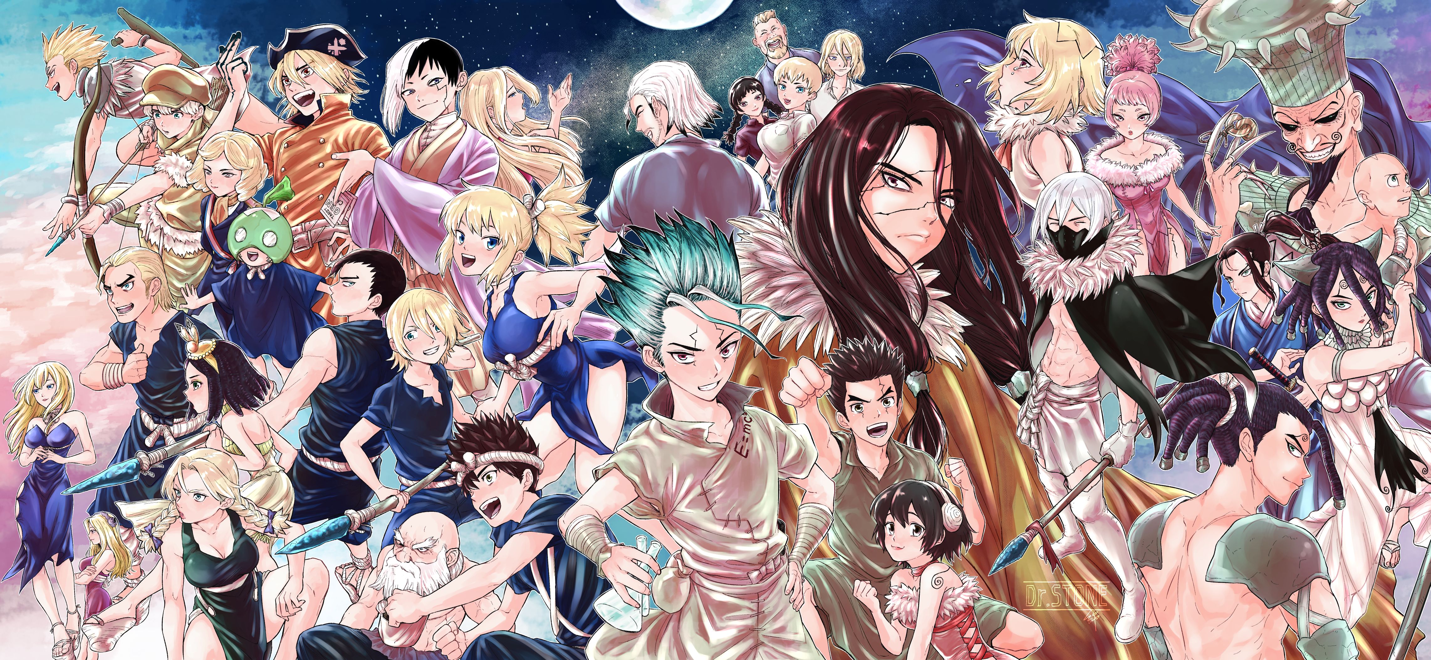 Download Magma (Dr Stone) wallpaper