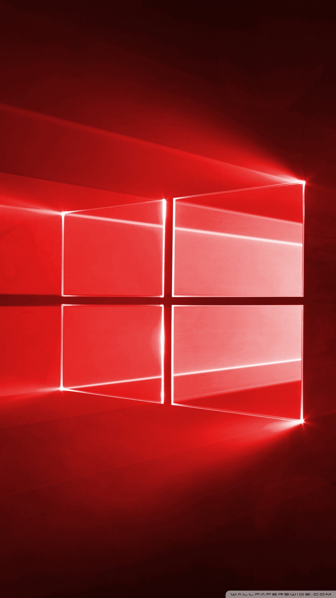 Windows 10 Red in 4K Ultra HD Wallpaper