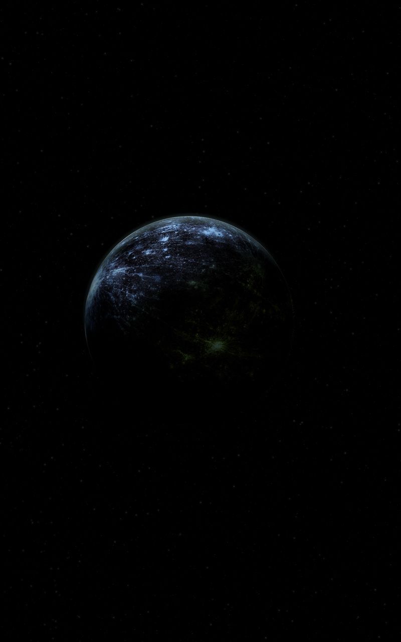 Wallpaper space dark universe planet