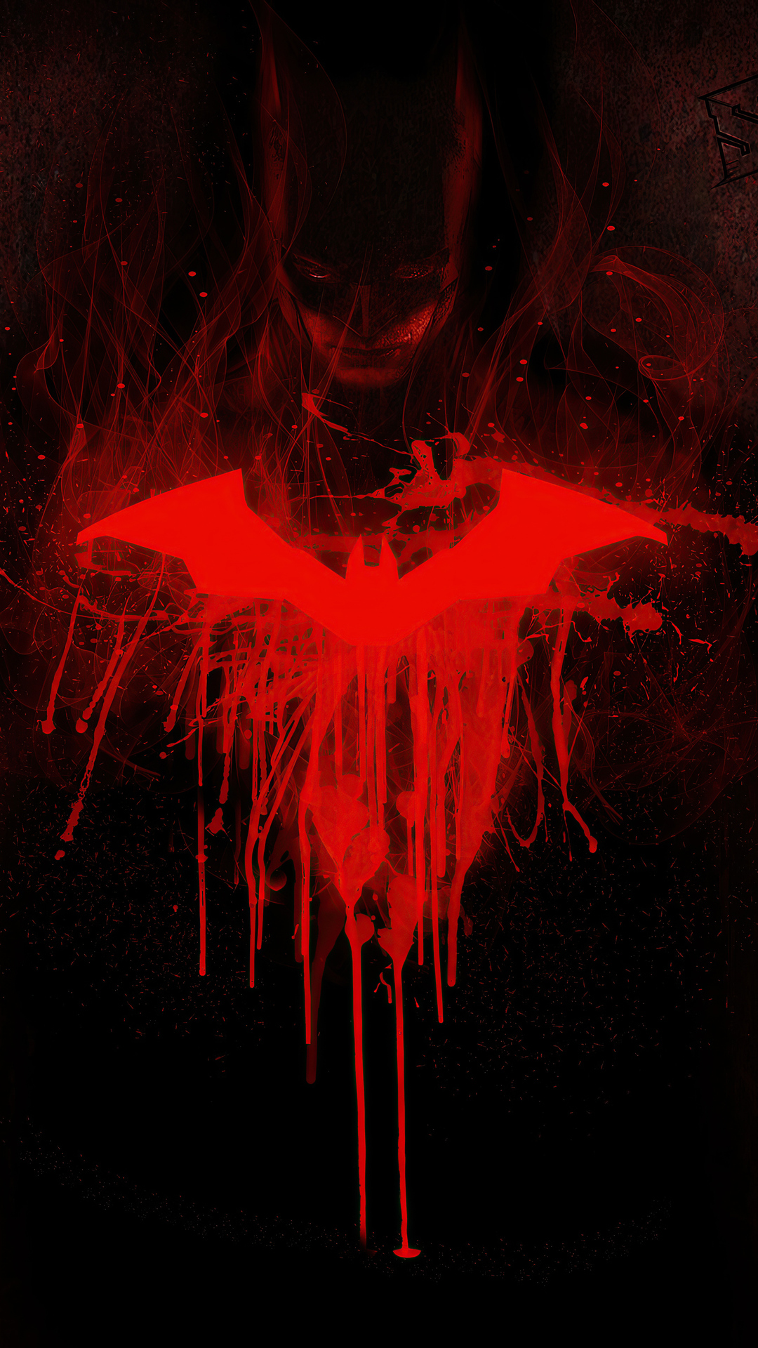 The Batman Red 4k iPhone 7, 6s