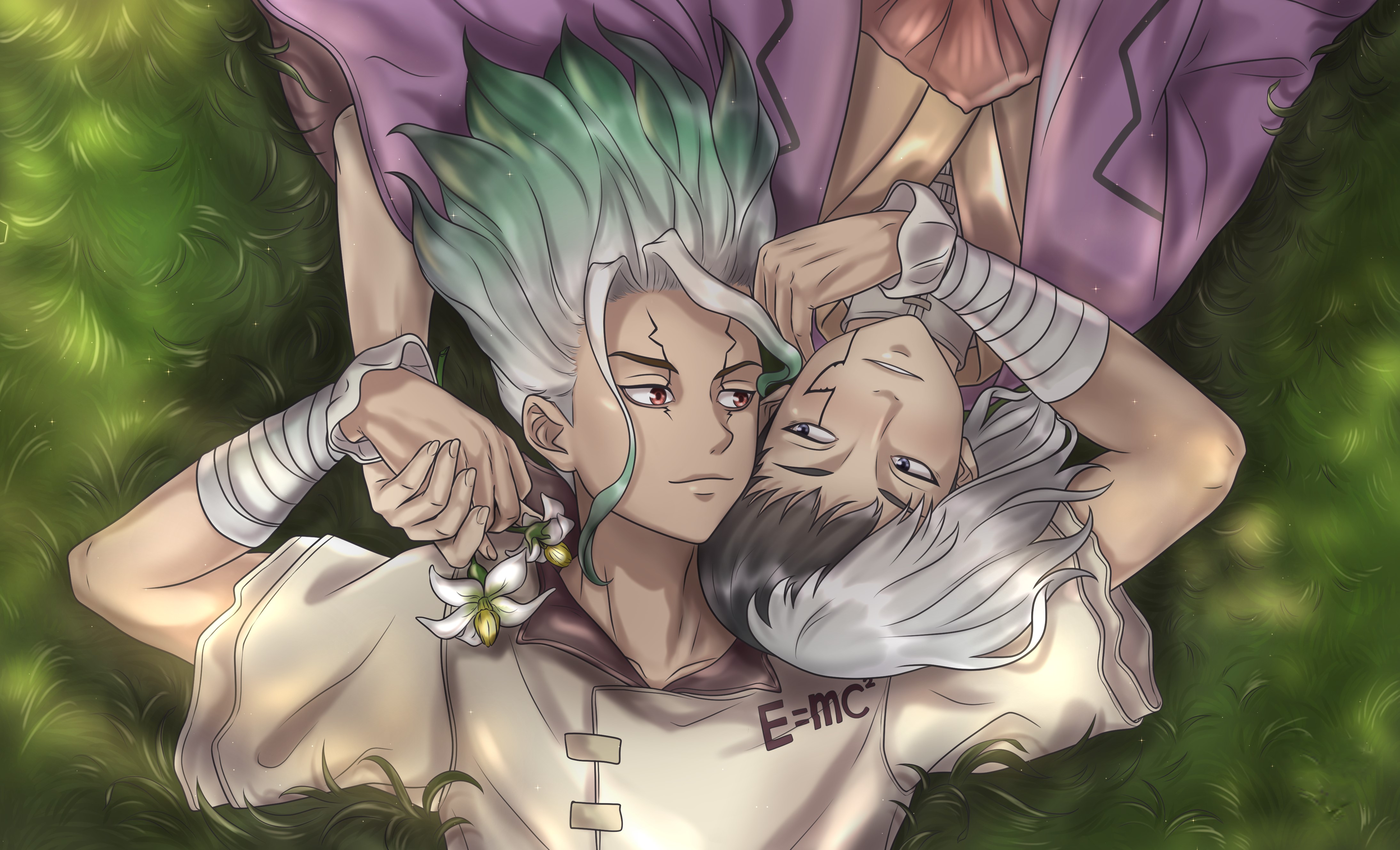 Gen Asagiri Senku Ishigami Anime