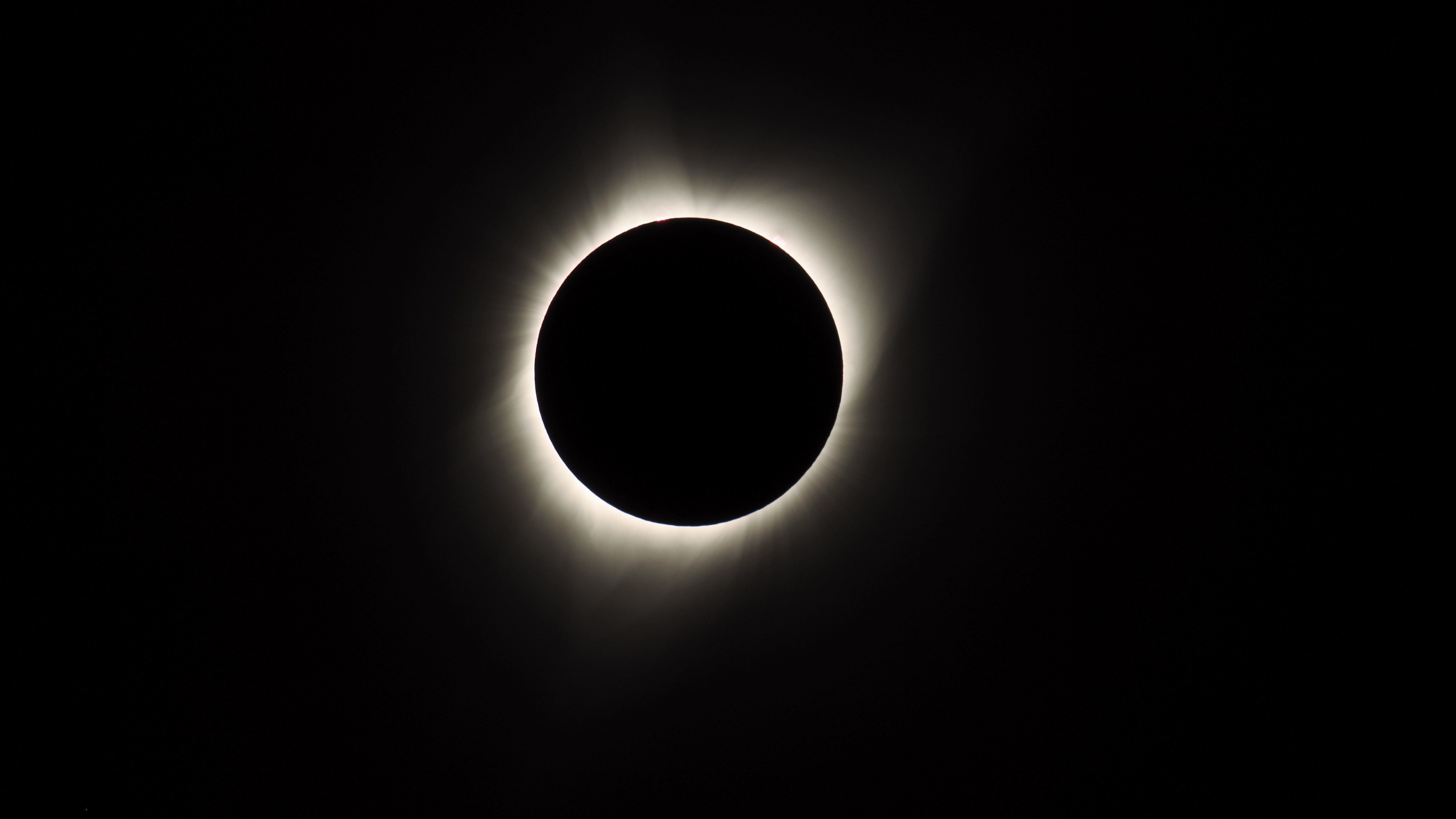 Download wallpaper 3840x2160 eclipse