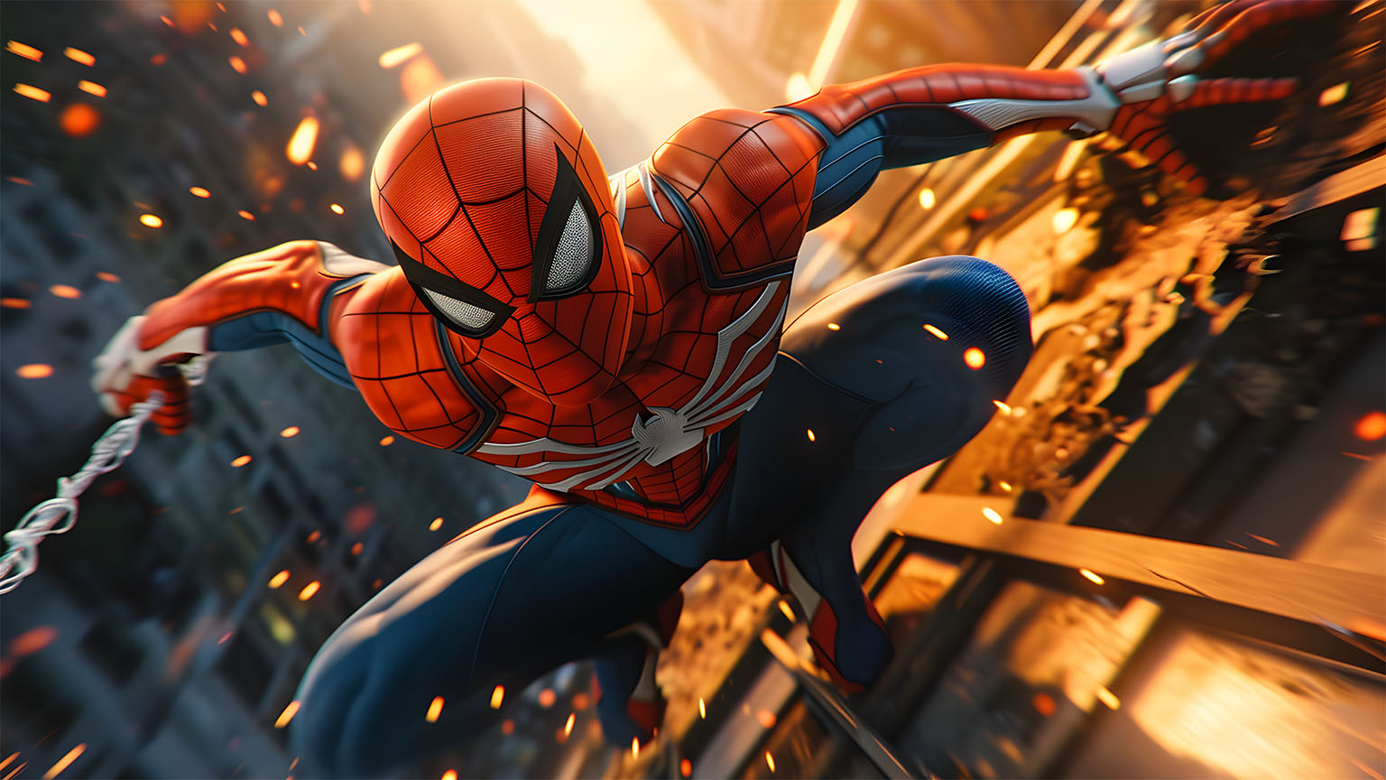 Spider Man 4K Dynamic Desktop Wallpaper