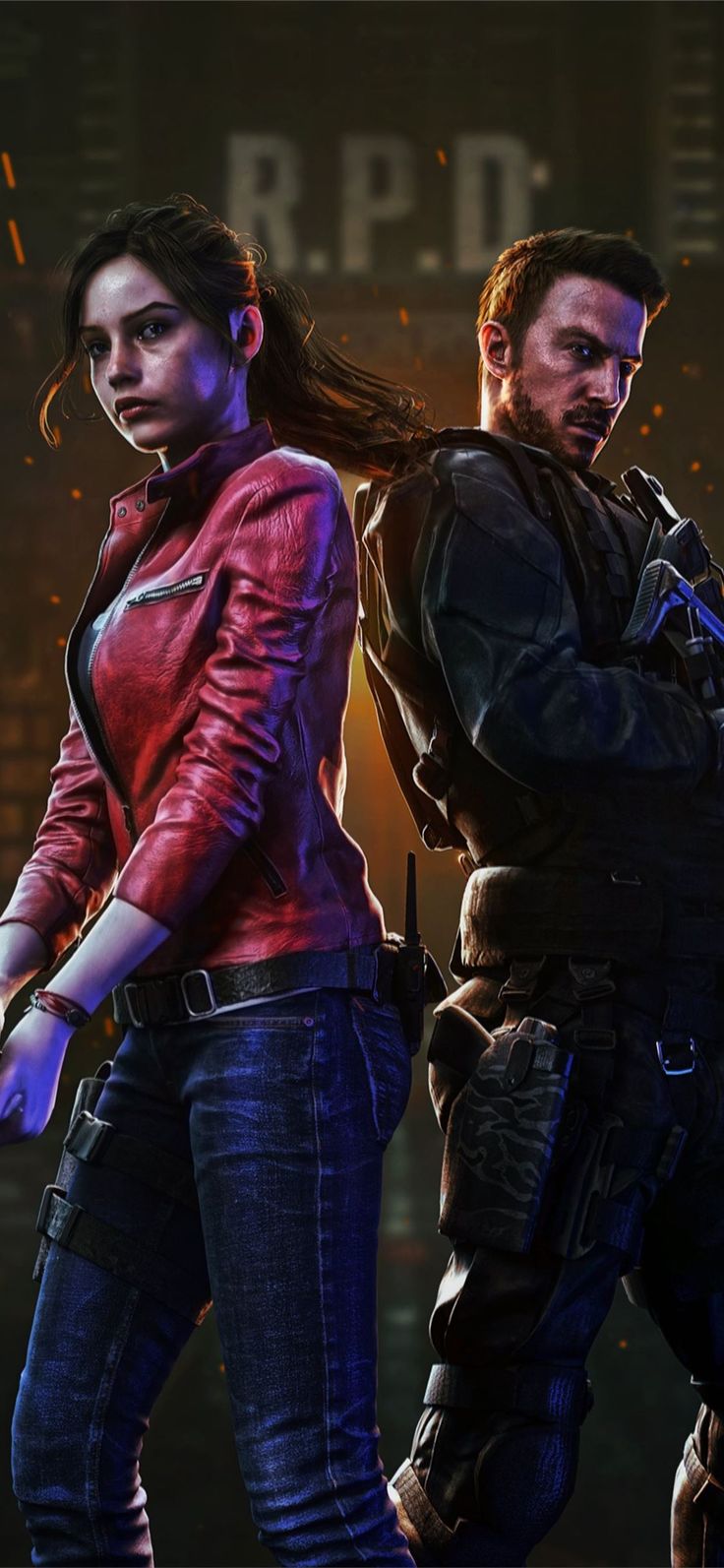 resident evil 4k 2020 iPhone X Wallpaper