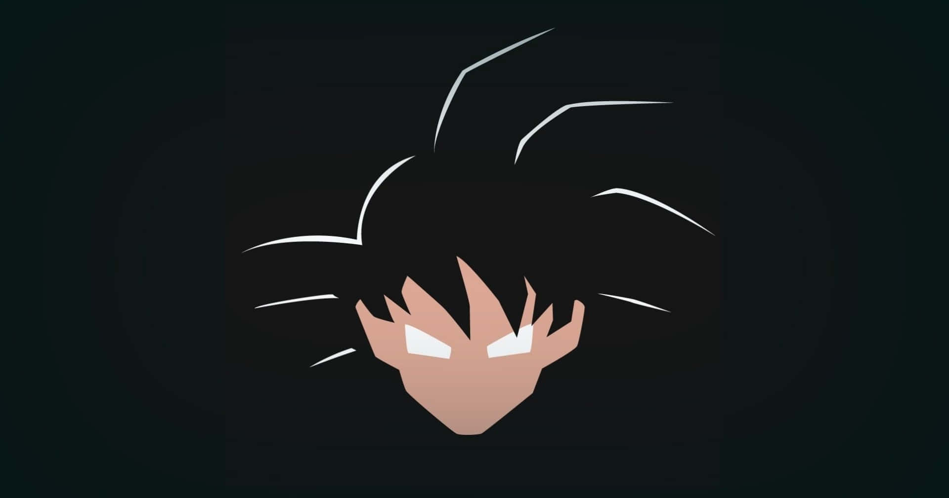 San Goku Simple Anime Wallpaper