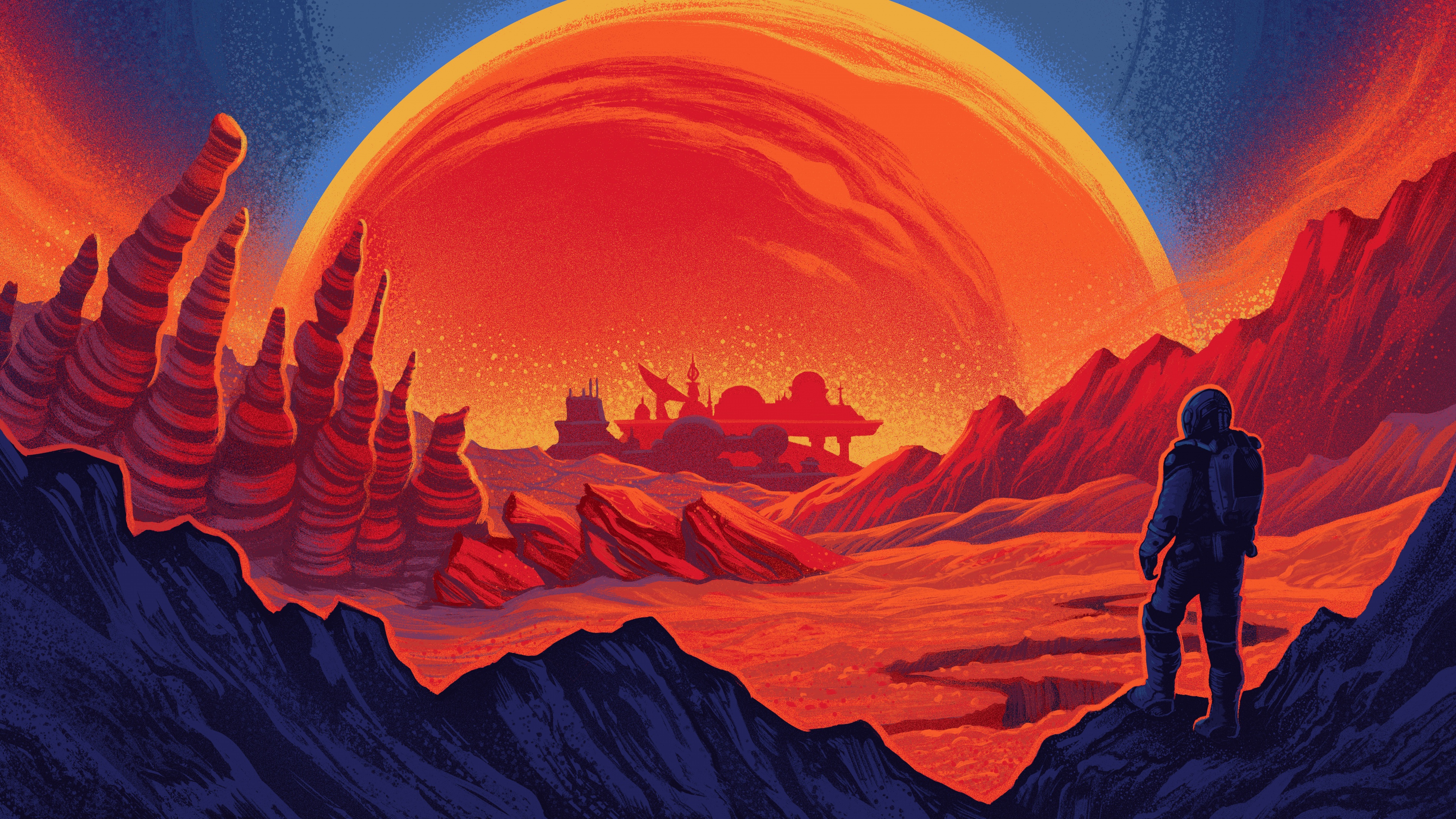 Starfield Wallpaper 4K, Artwork, 5K