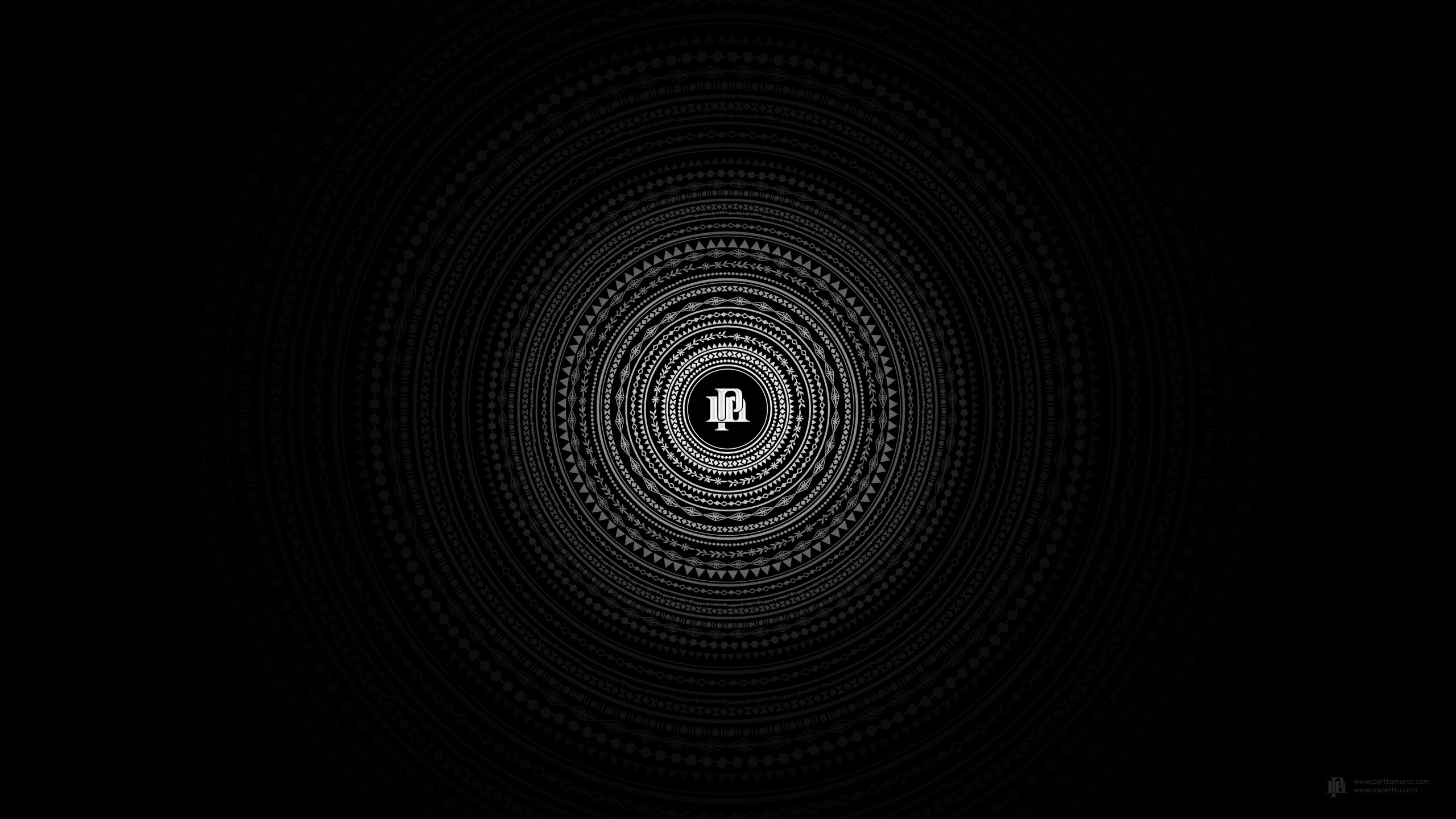 Dark Minimal Wallpaper