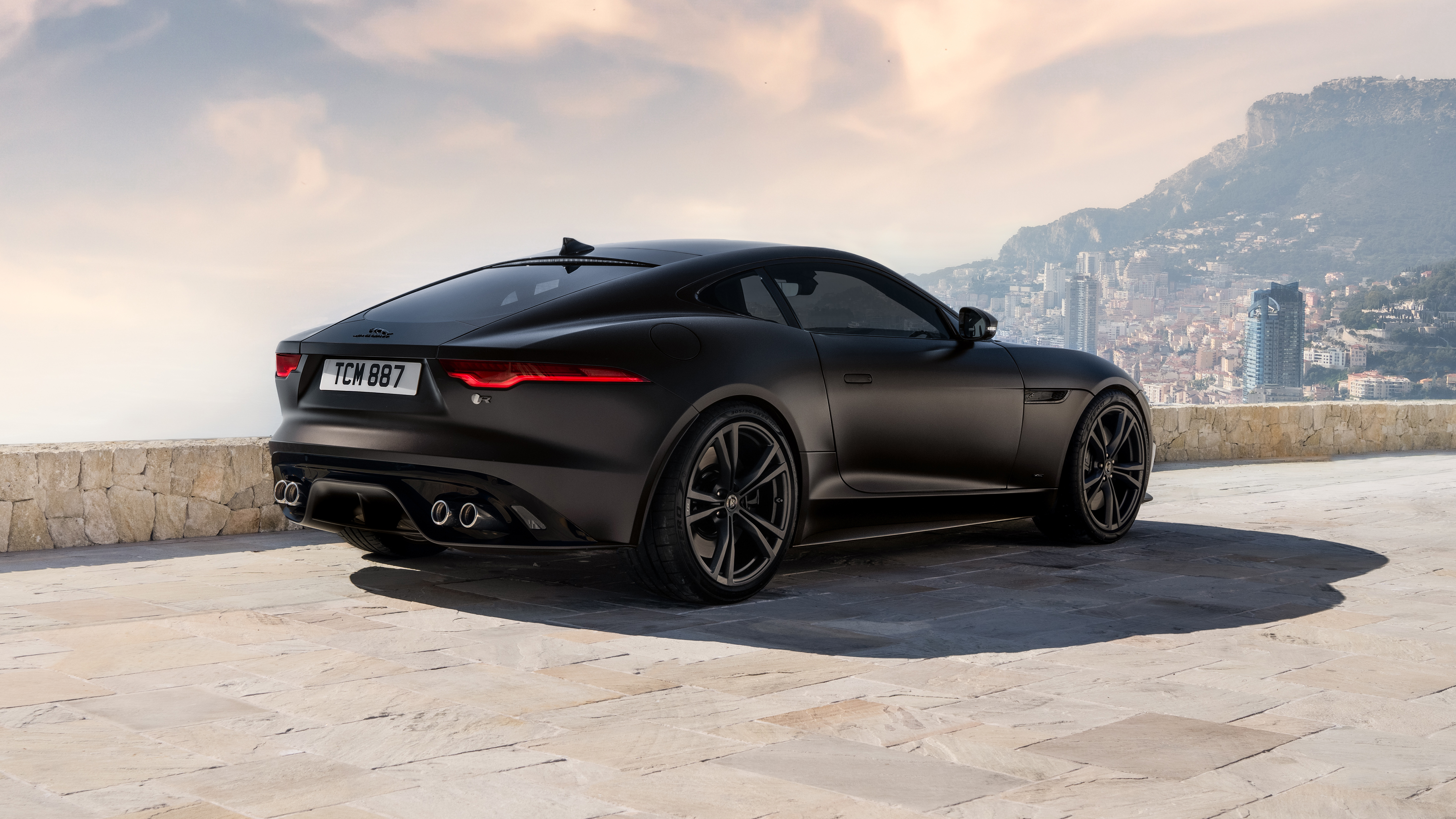 Jaguar F Type R 75 Coupé 4K Wallpaper
