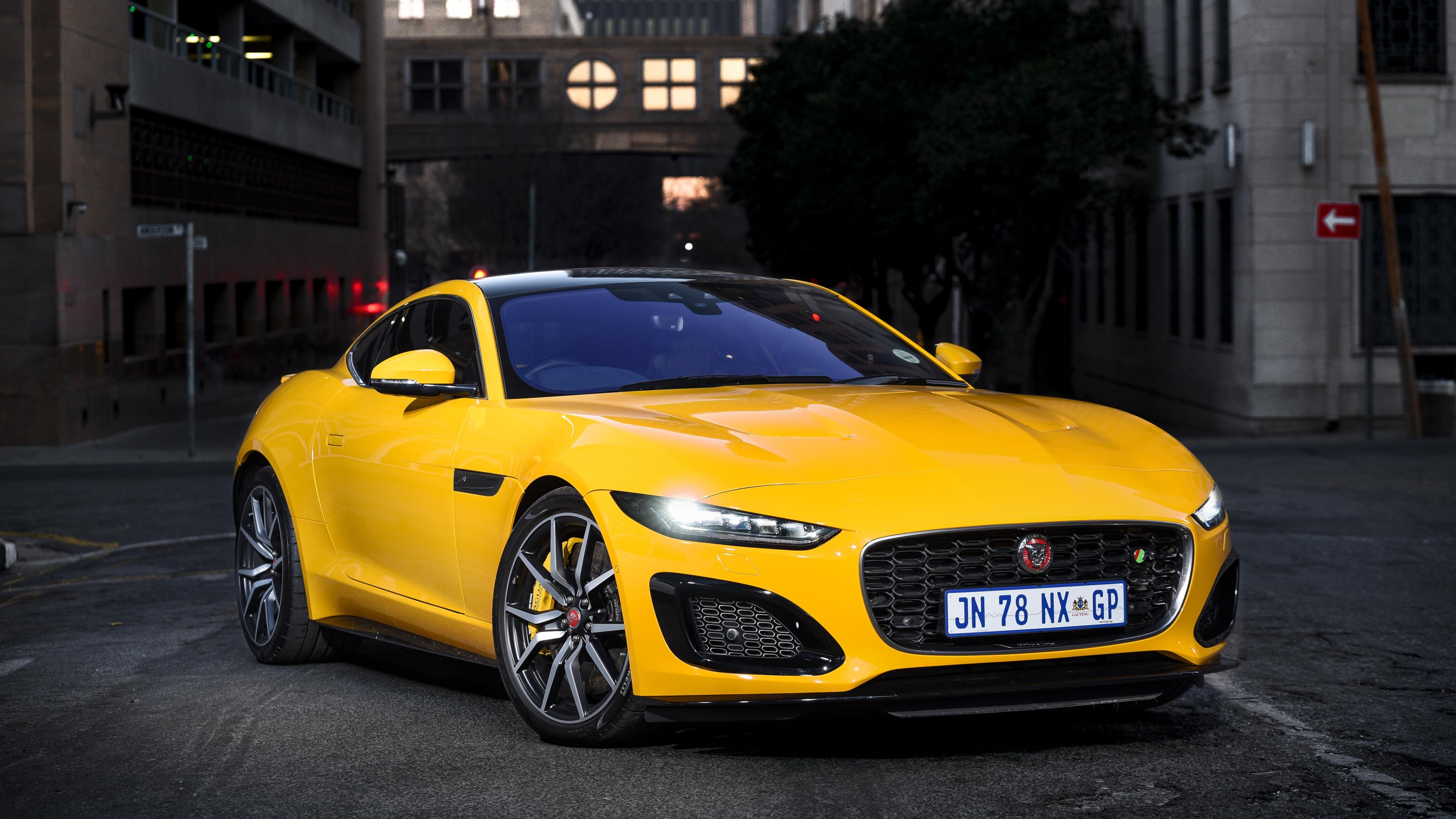 Jaguar F Type R Coupe Wallpaper 4K, 2020