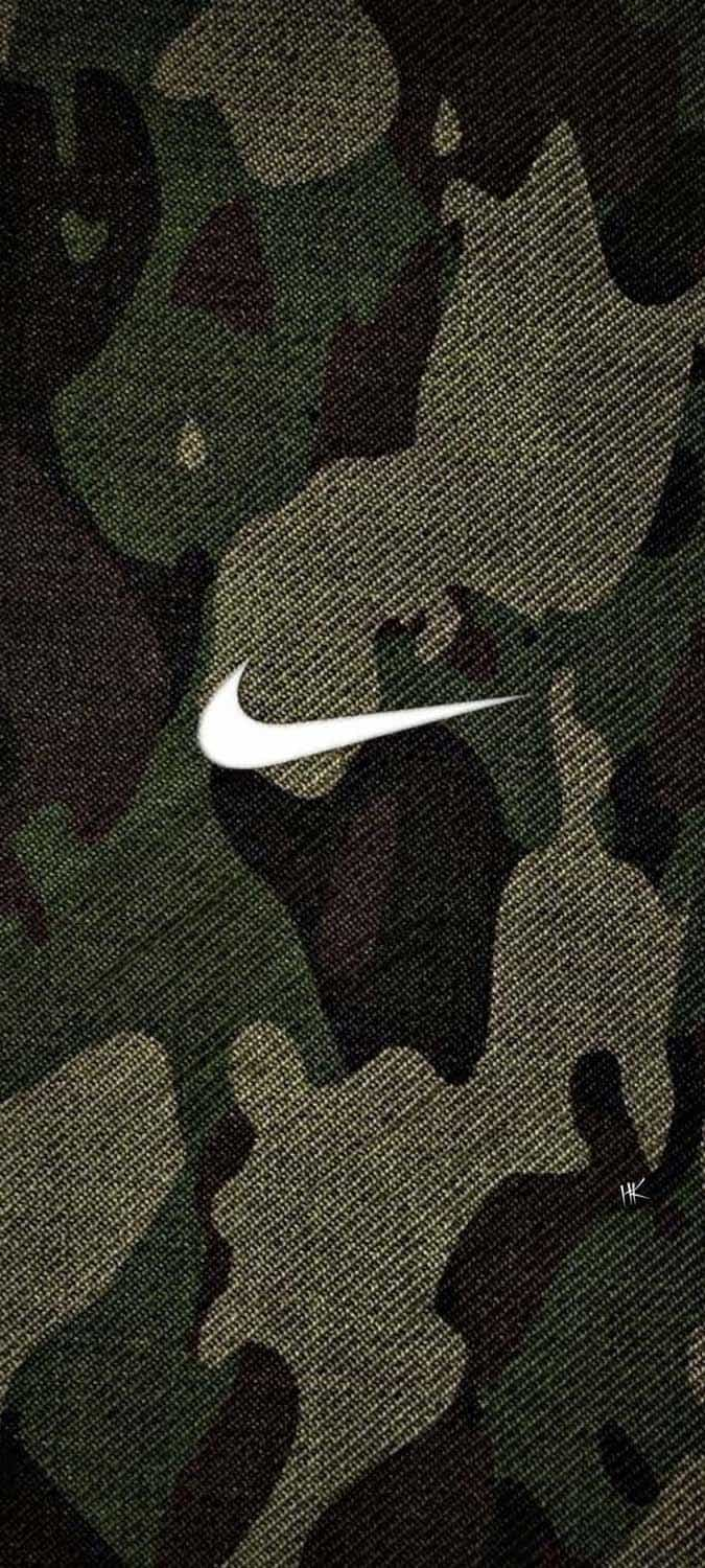 Nike Camouflage iPhone Wallpaper 4K