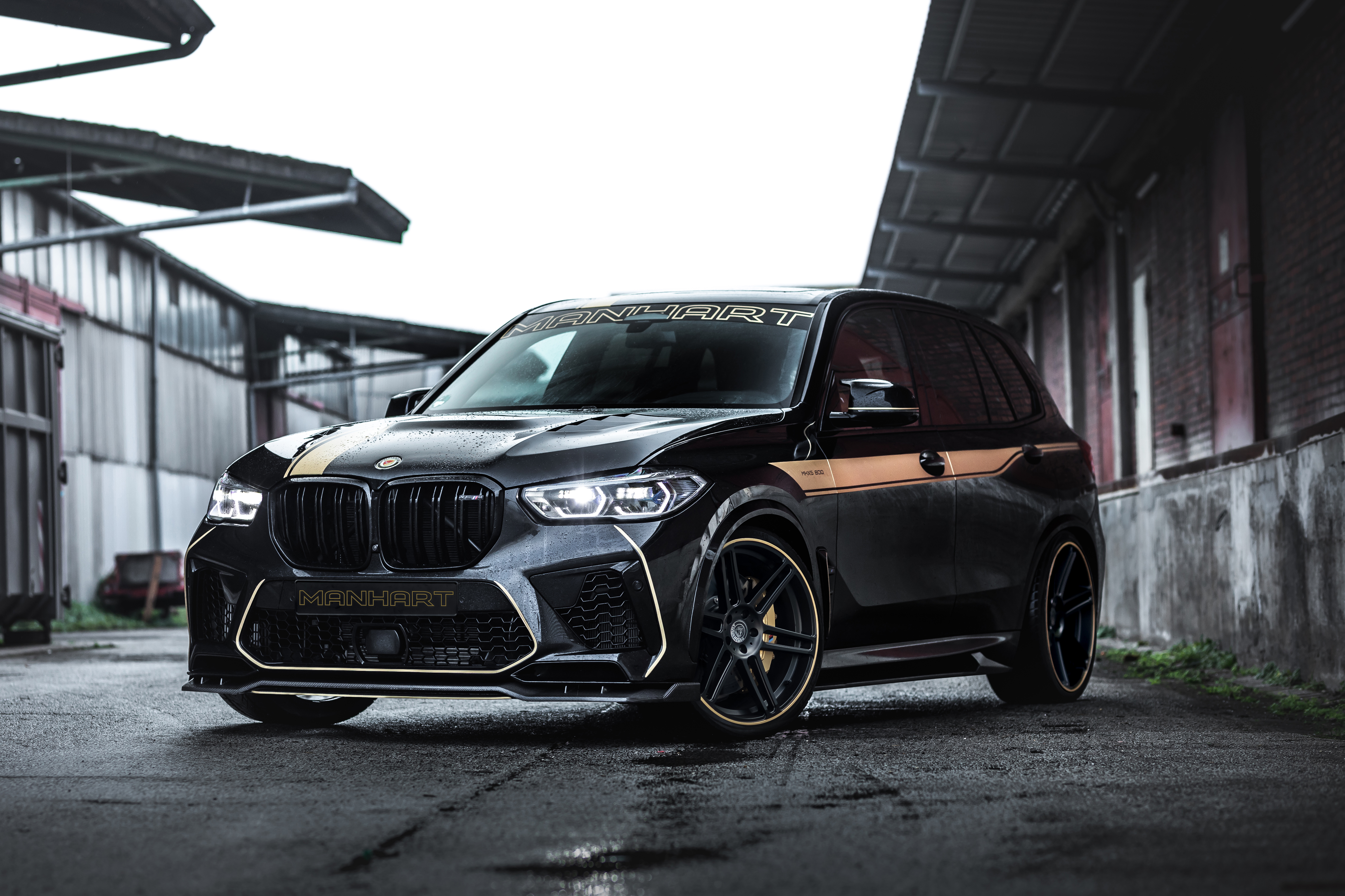 Wallpaper 4K, BMW X5, Black cars, 5K