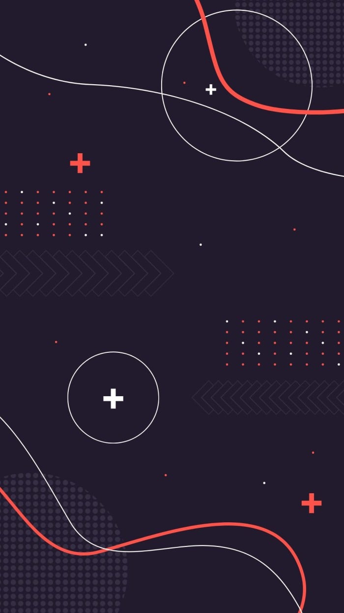 Dark Shapes Mobile Wallpaper