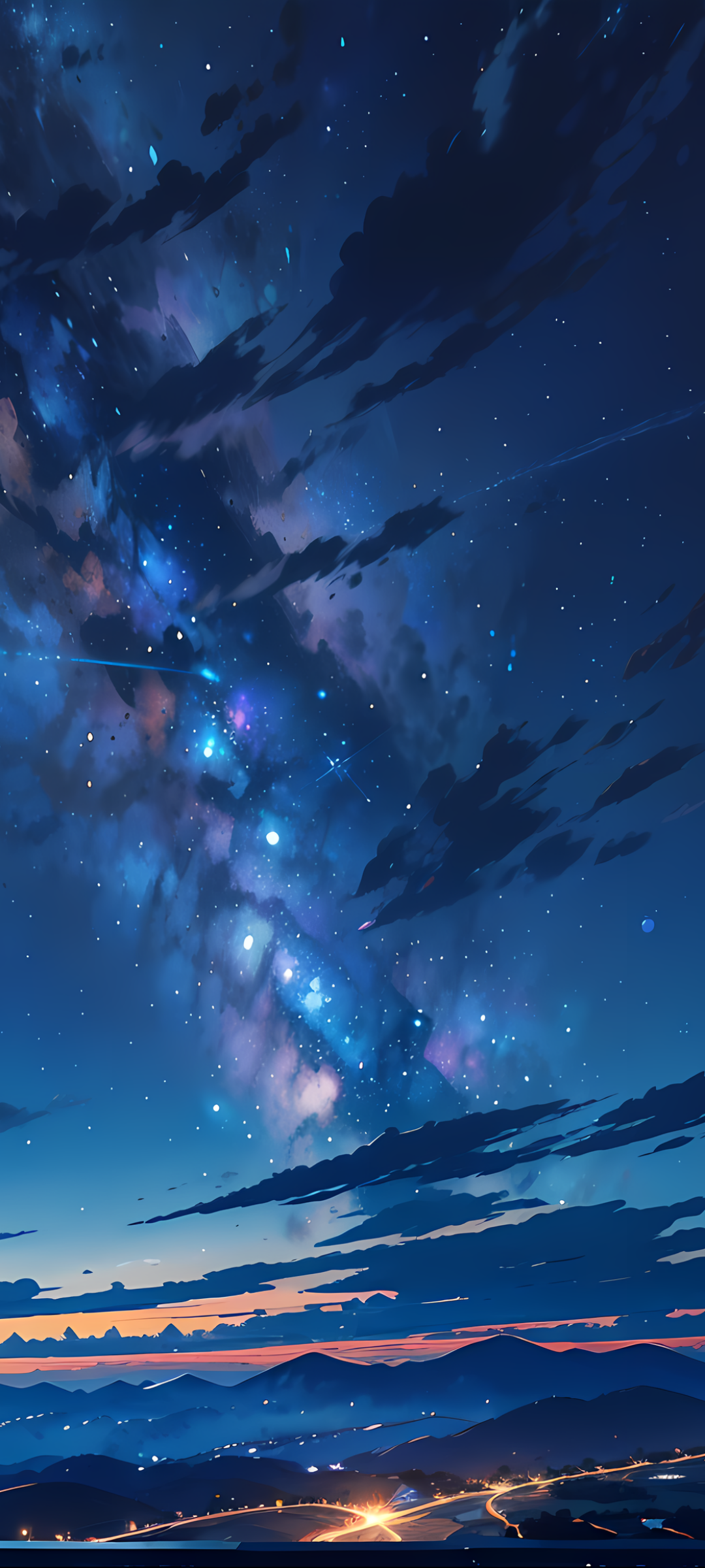 Anime Landscape Phone Wallpaper